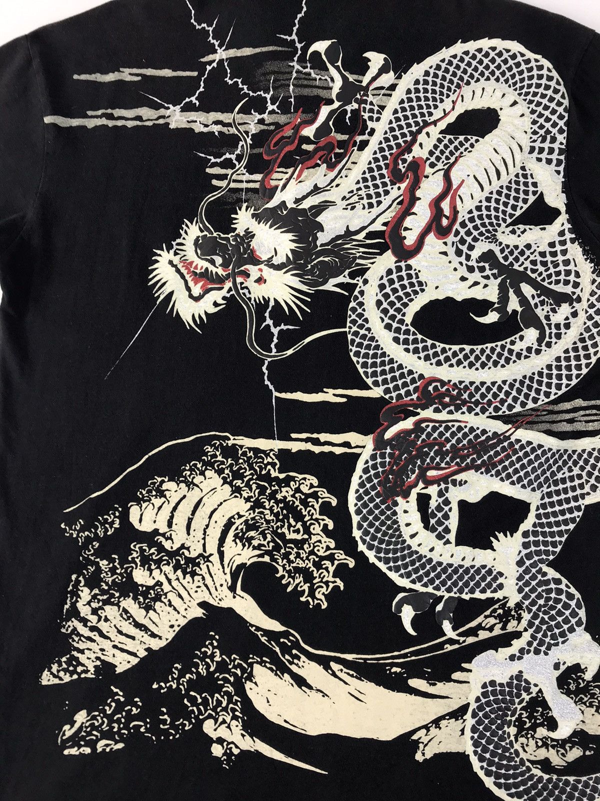 Japanese Brand Japanese Brand Overprint Dragon 🐉 Polo T-Shirt Design Size US L / EU 52-54 / 3 - 9 Thumbnail