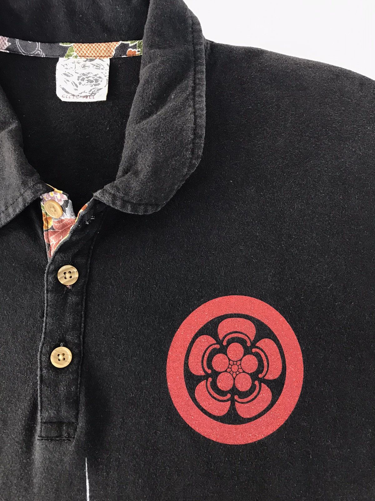 Japanese Brand Japanese Brand Overprint Dragon 🐉 Polo T-Shirt Design Size US L / EU 52-54 / 3 - 5 Thumbnail