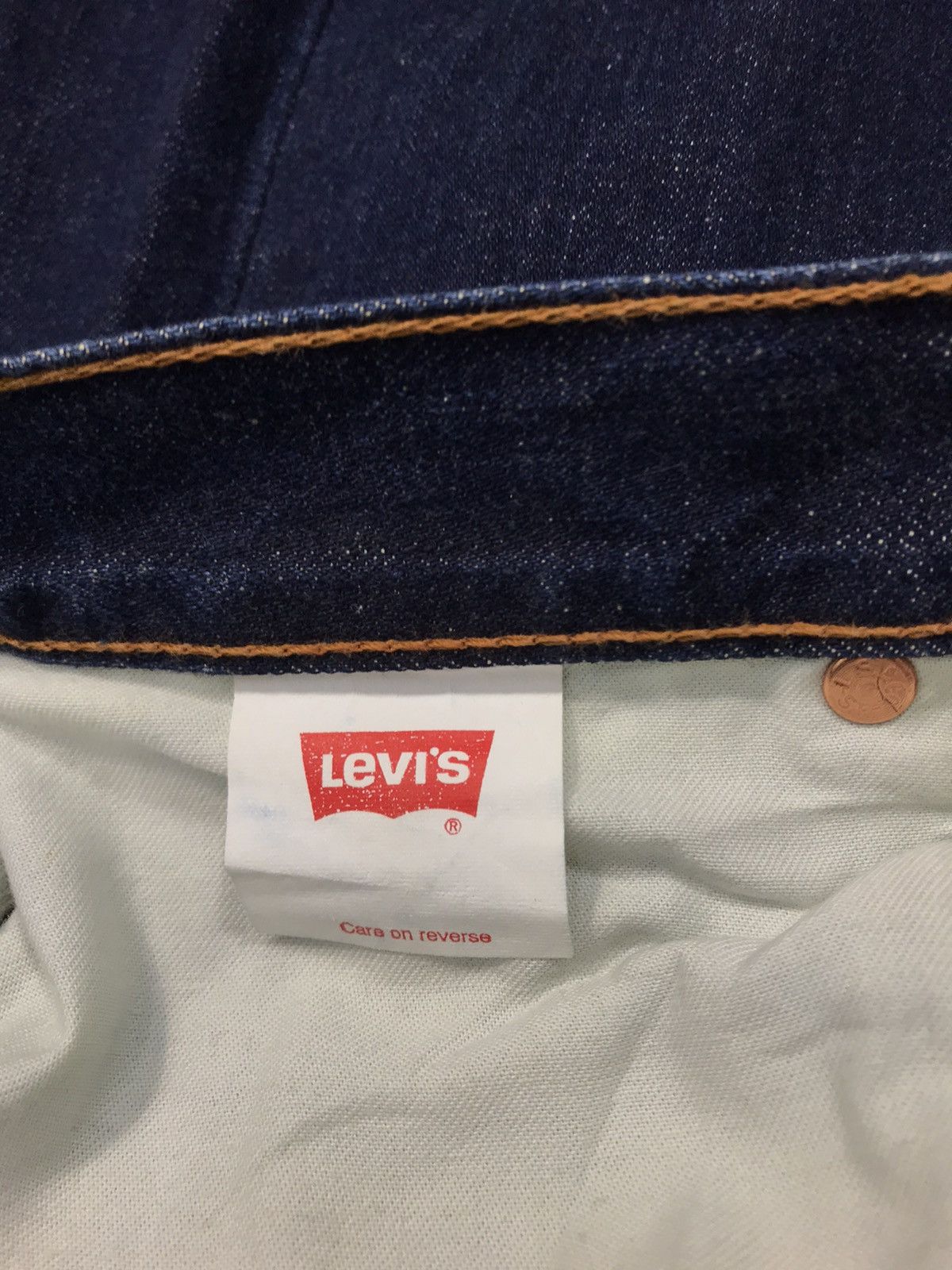 Levi's Vintage Clothing Levis & Strauss Lot 504 Indigo Denim Jeans K265j Size US 30 / EU 46 - 6 Thumbnail