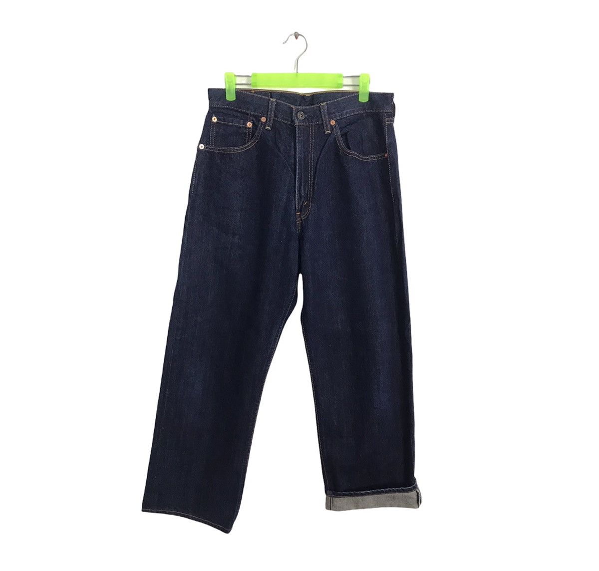 Levi's Vintage Clothing Levis & Strauss Lot 504 Indigo Denim Jeans K265j Size US 30 / EU 46 - 5 Thumbnail