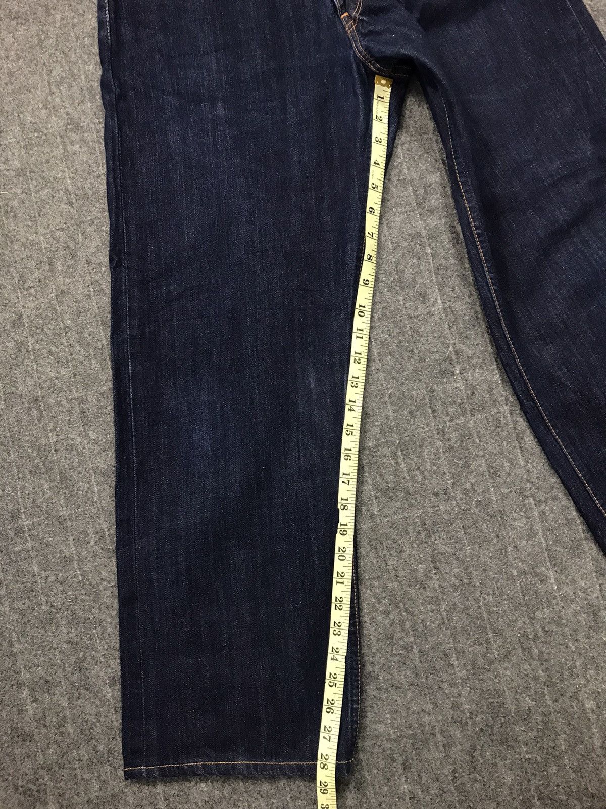 Levi's Vintage Clothing Levis & Strauss Lot 504 Indigo Denim Jeans K265j Size US 30 / EU 46 - 9 Thumbnail