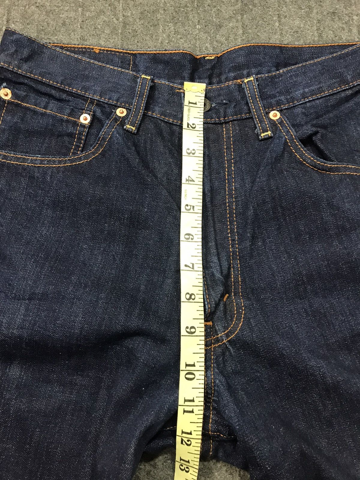 Levi's Vintage Clothing Levis & Strauss Lot 504 Indigo Denim Jeans K265j Size US 30 / EU 46 - 10 Thumbnail