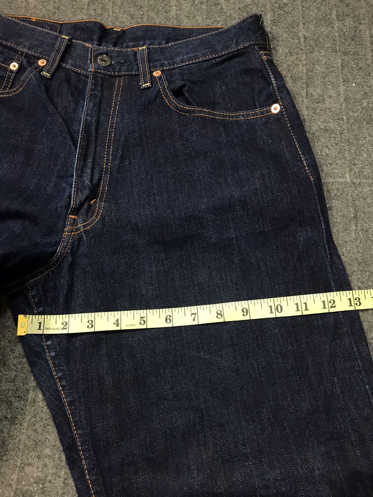 Levi's Vintage Clothing Levis & Strauss Lot 504 Indigo Denim Jeans K265j Size US 30 / EU 46 - 11 Thumbnail