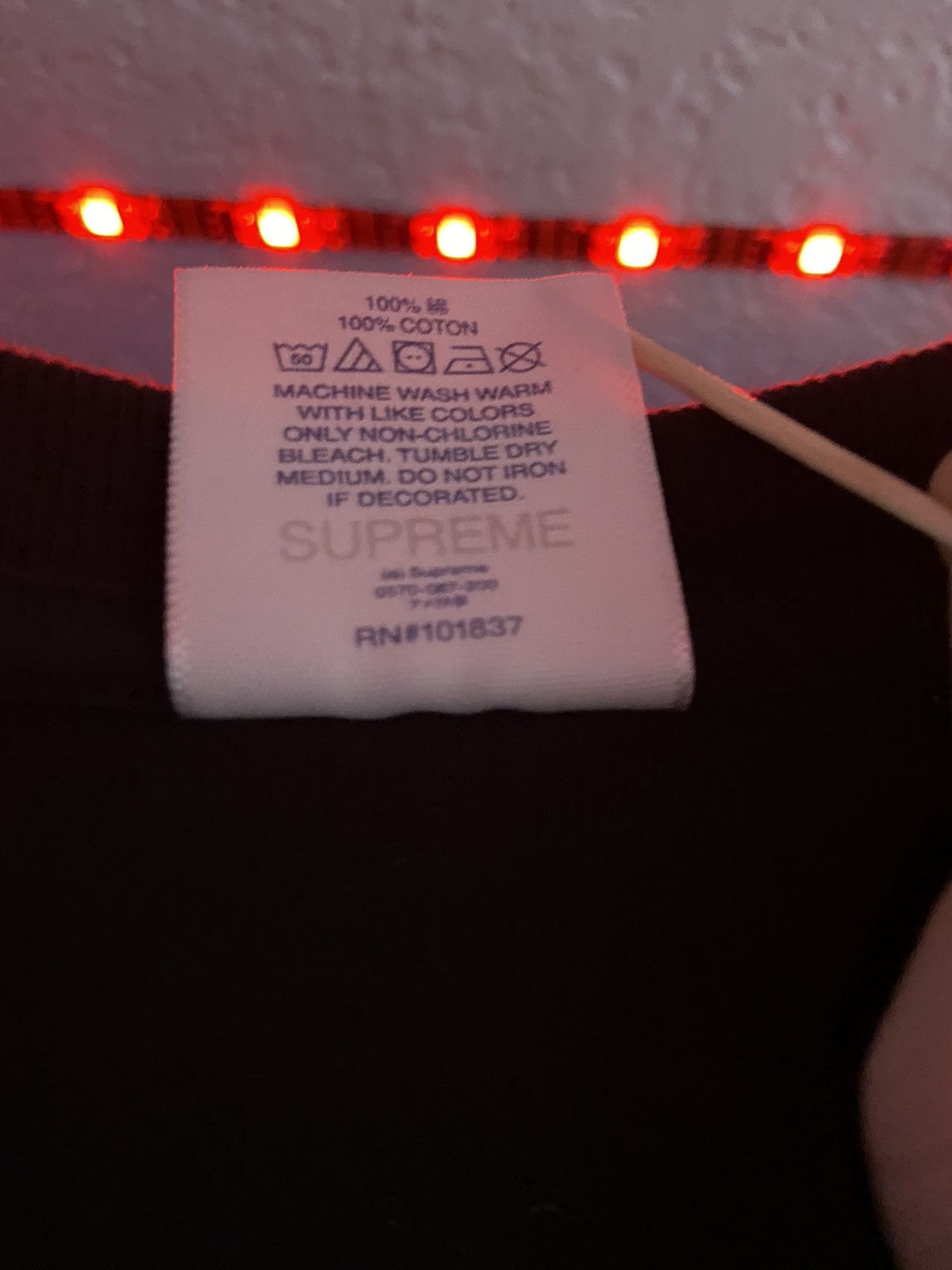 Supreme Supreme Mask tee Size US L / EU 52-54 / 3 - 5 Thumbnail