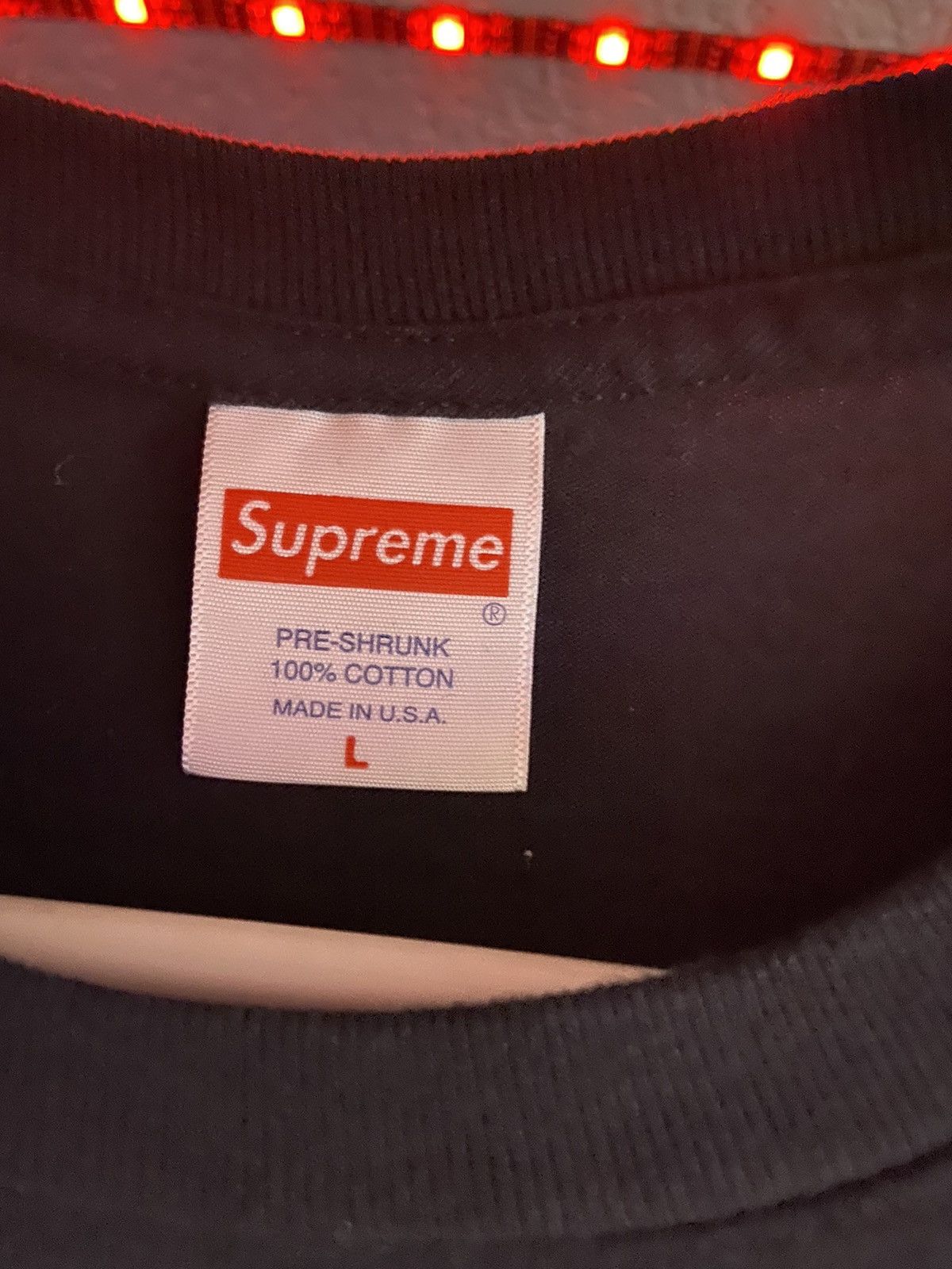 Supreme Supreme Mask tee Size US L / EU 52-54 / 3 - 4 Thumbnail