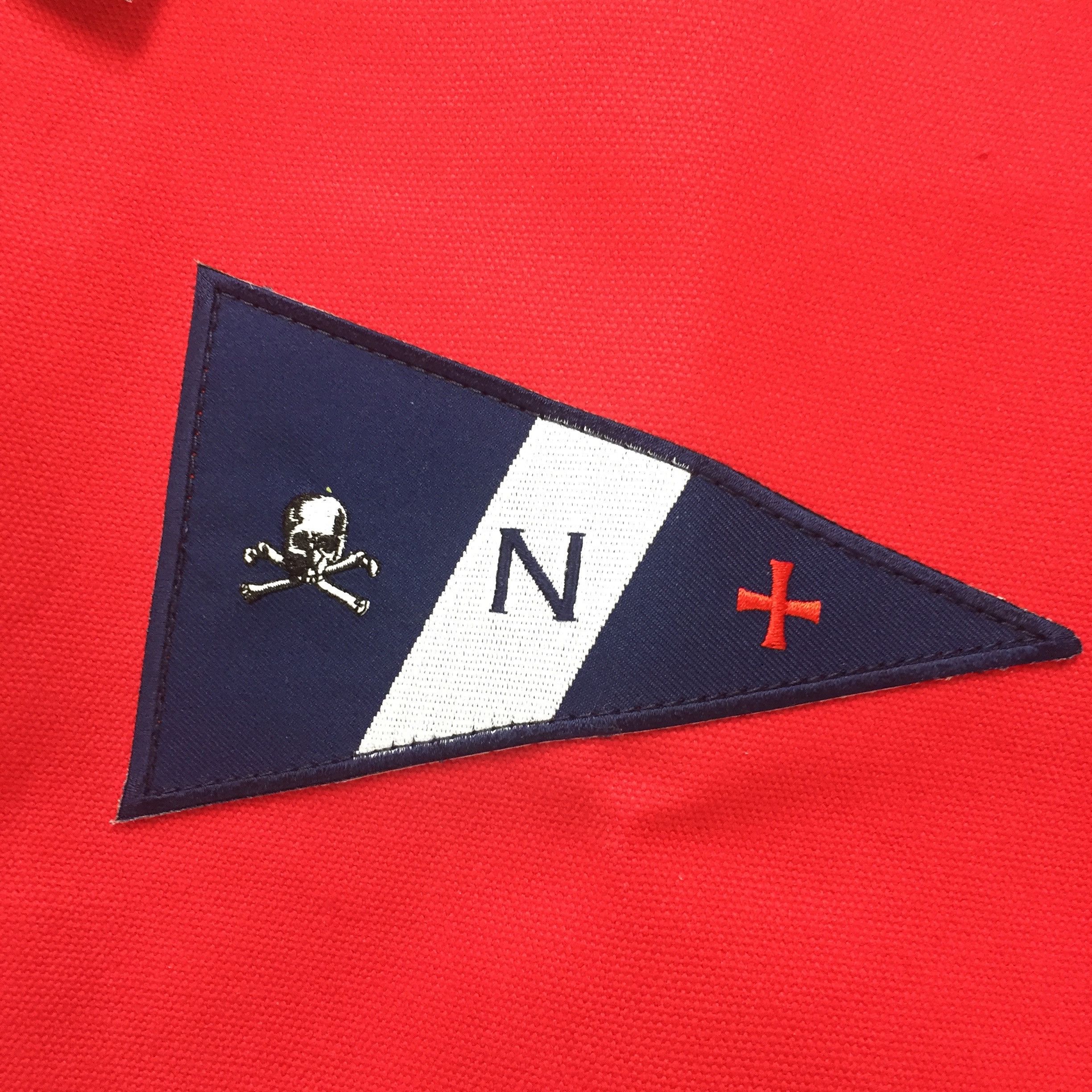 Noah Red Logo Canvas Holdall Bag DS
