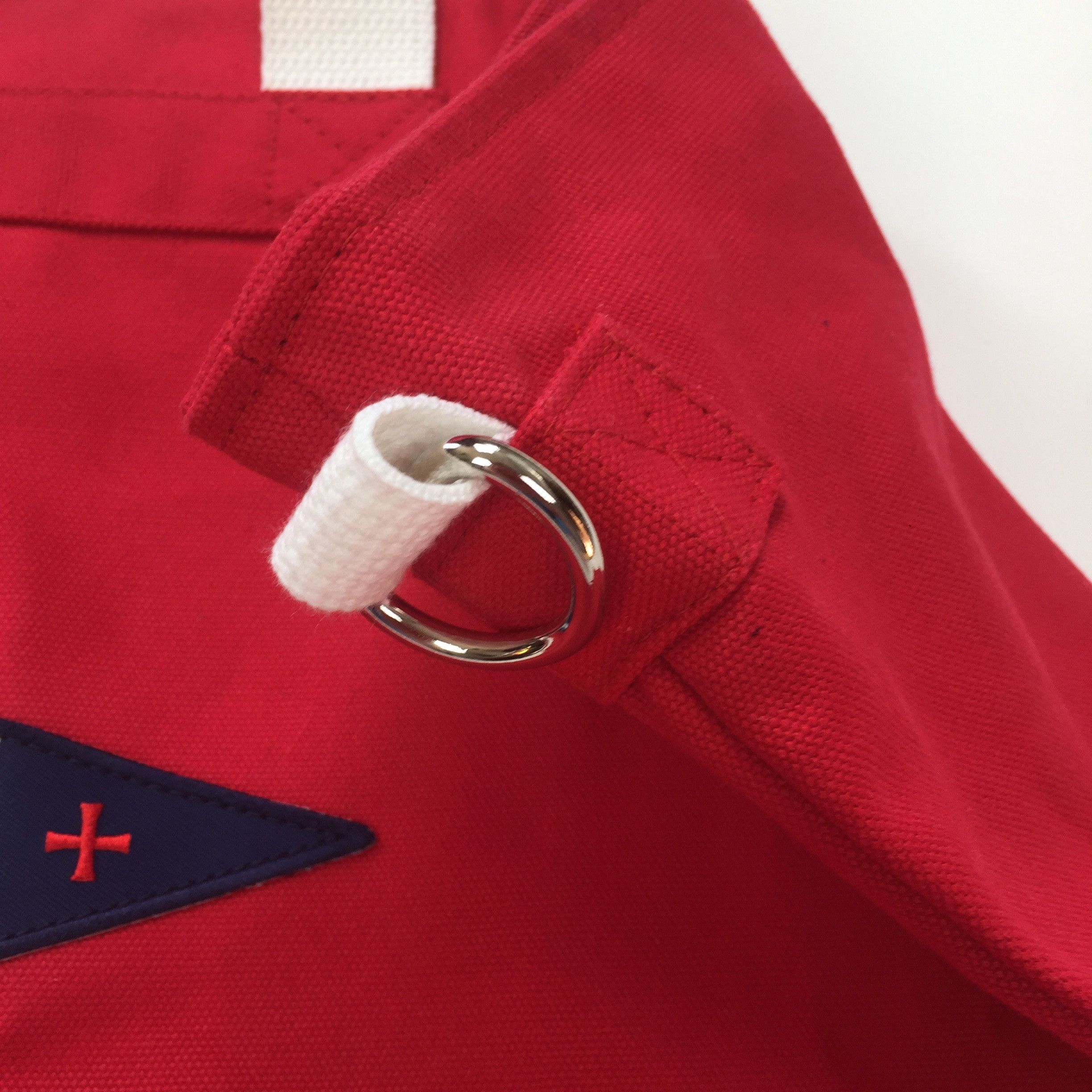 Noah Red Logo Canvas Holdall Bag DS