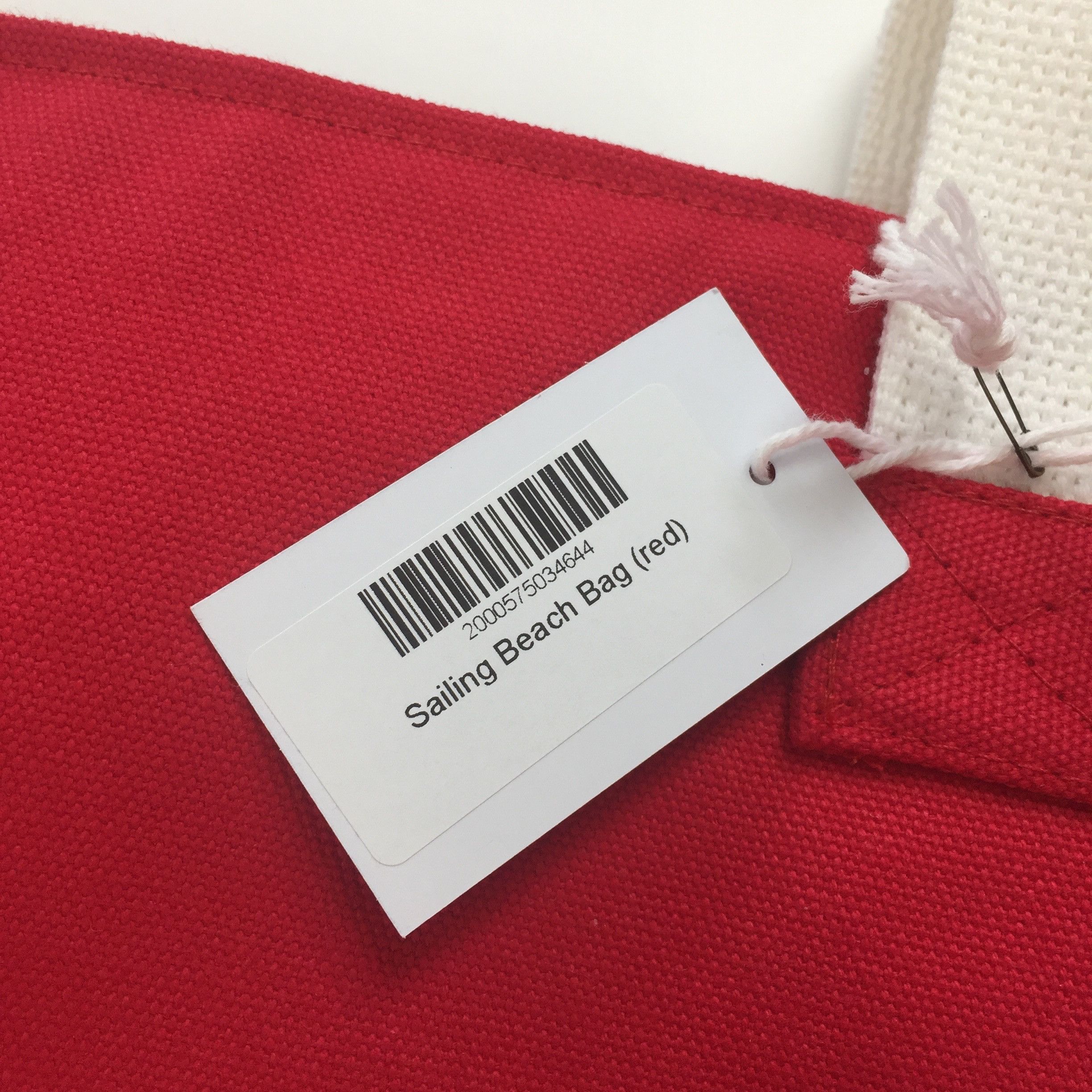Noah Red Logo Canvas Holdall Bag DS