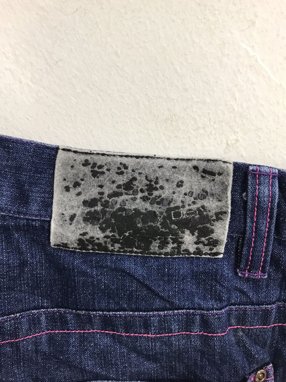 Japanese Brand × Vintage Avalanche Krhyme Denim Straight Cut Embroidery Wing Logo Size US 36 / EU 52 - 6 Thumbnail