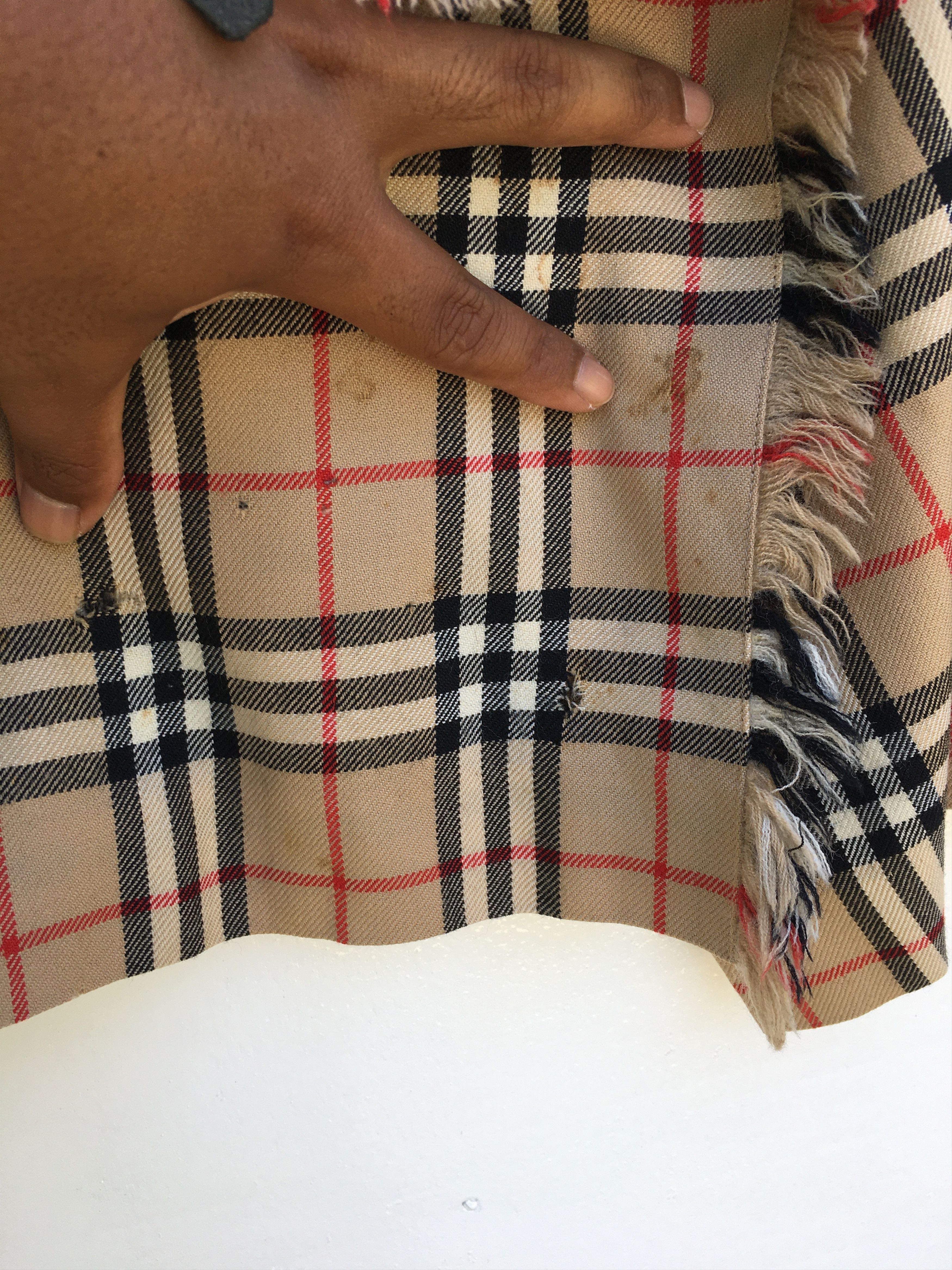 Burberry Vintage Burberry Checkered Mini Skirt Size 24" / US 00 / IT 34 - 11 Thumbnail