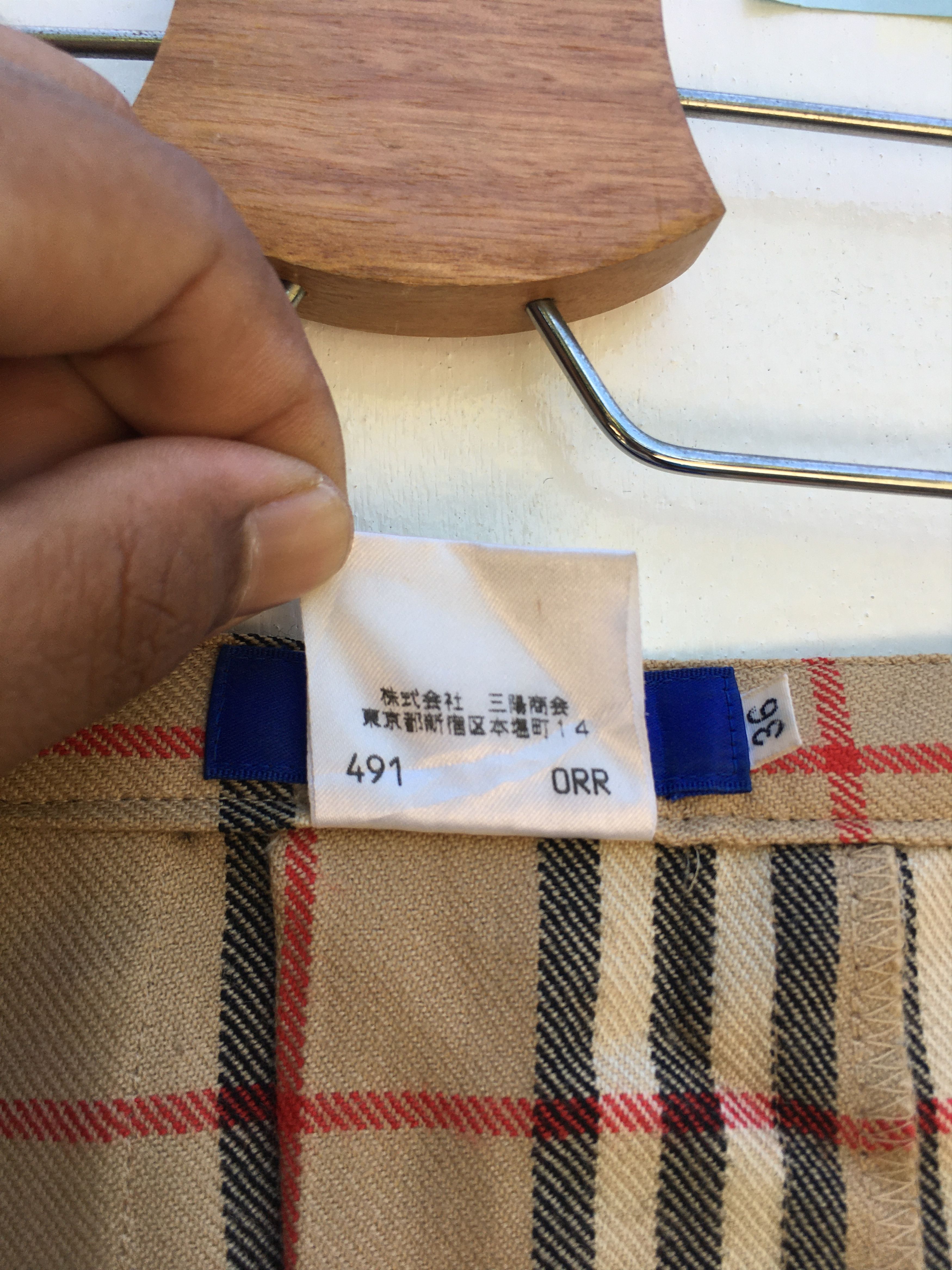 Burberry Vintage Burberry Checkered Mini Skirt Size 24" / US 00 / IT 34 - 8 Thumbnail