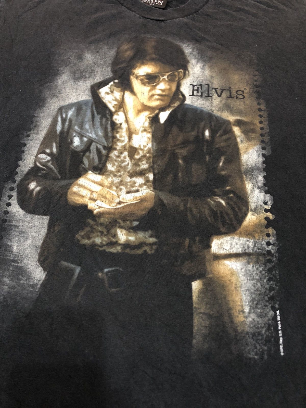 Band Tees Vintage Elvis Presley EPE Reg US Bigo Logo Shirts Size US L / EU 52-54 / 3 - 3 Thumbnail