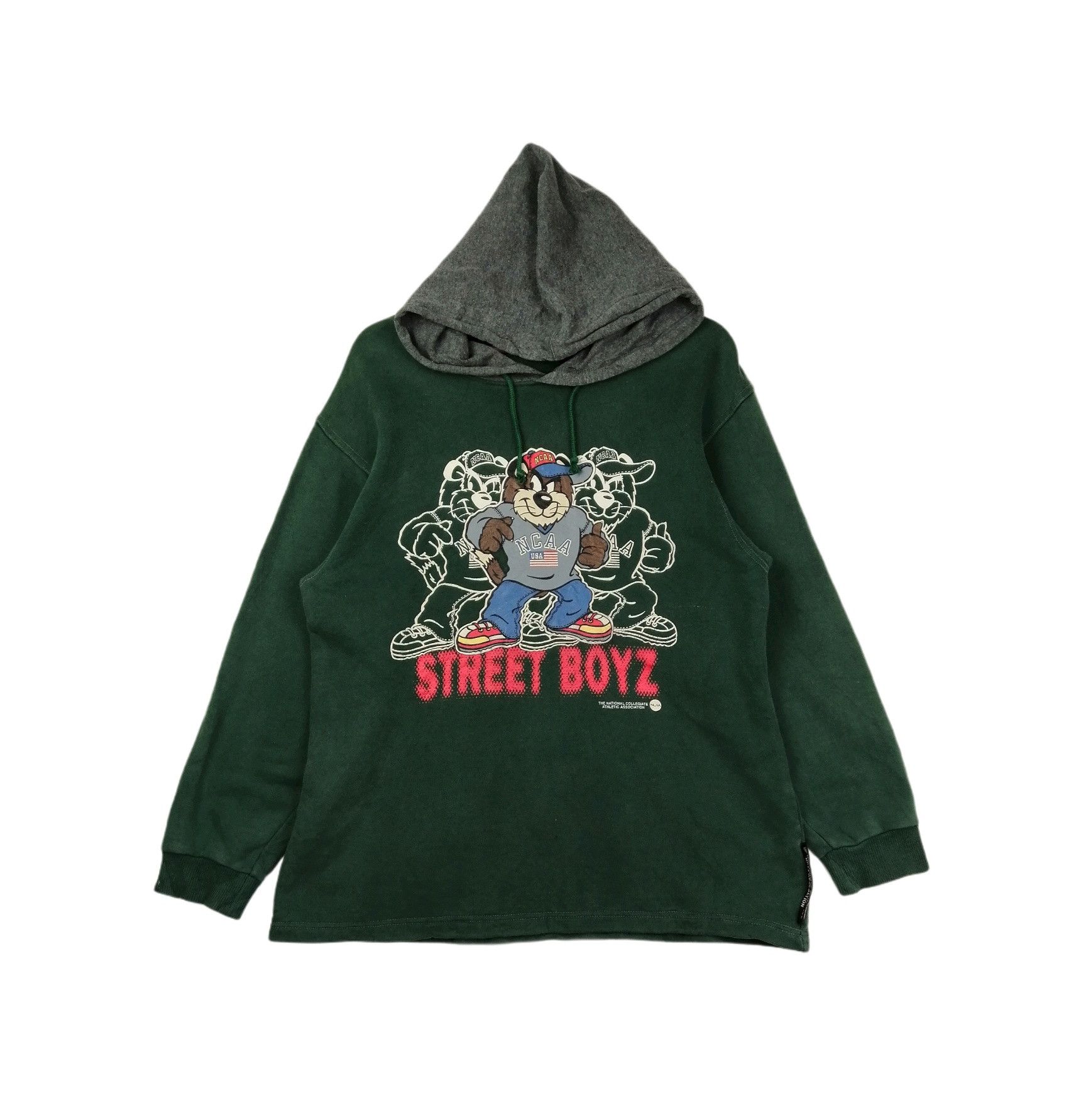 NCAA × Vintage NCAA Junior Vintage Street Boyz Big Logo Hoodie Size US L / EU 52-54 / 3 - 1 Thumbnail