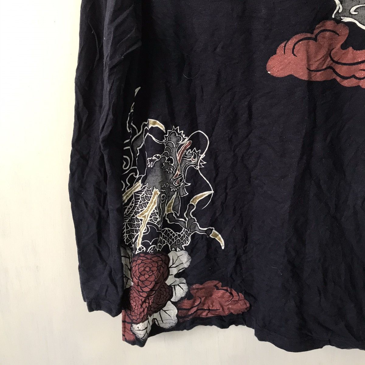 Art Comes First Out Reef Skull & Dragon Printed Long Sleeve Sweatshirt/Shirt Size US M / EU 48-50 / 2 - 4 Thumbnail