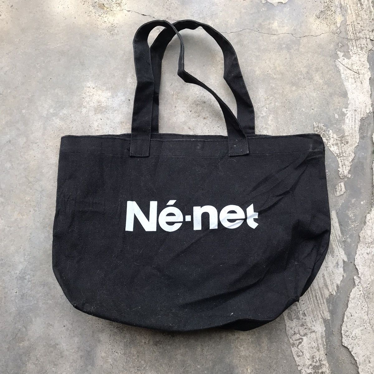 Issey Miyake × Ne-Net Vintage Ne-Net By Issey Miyake Spell Out Tote Bag Size ONE SIZE - 4 Thumbnail
