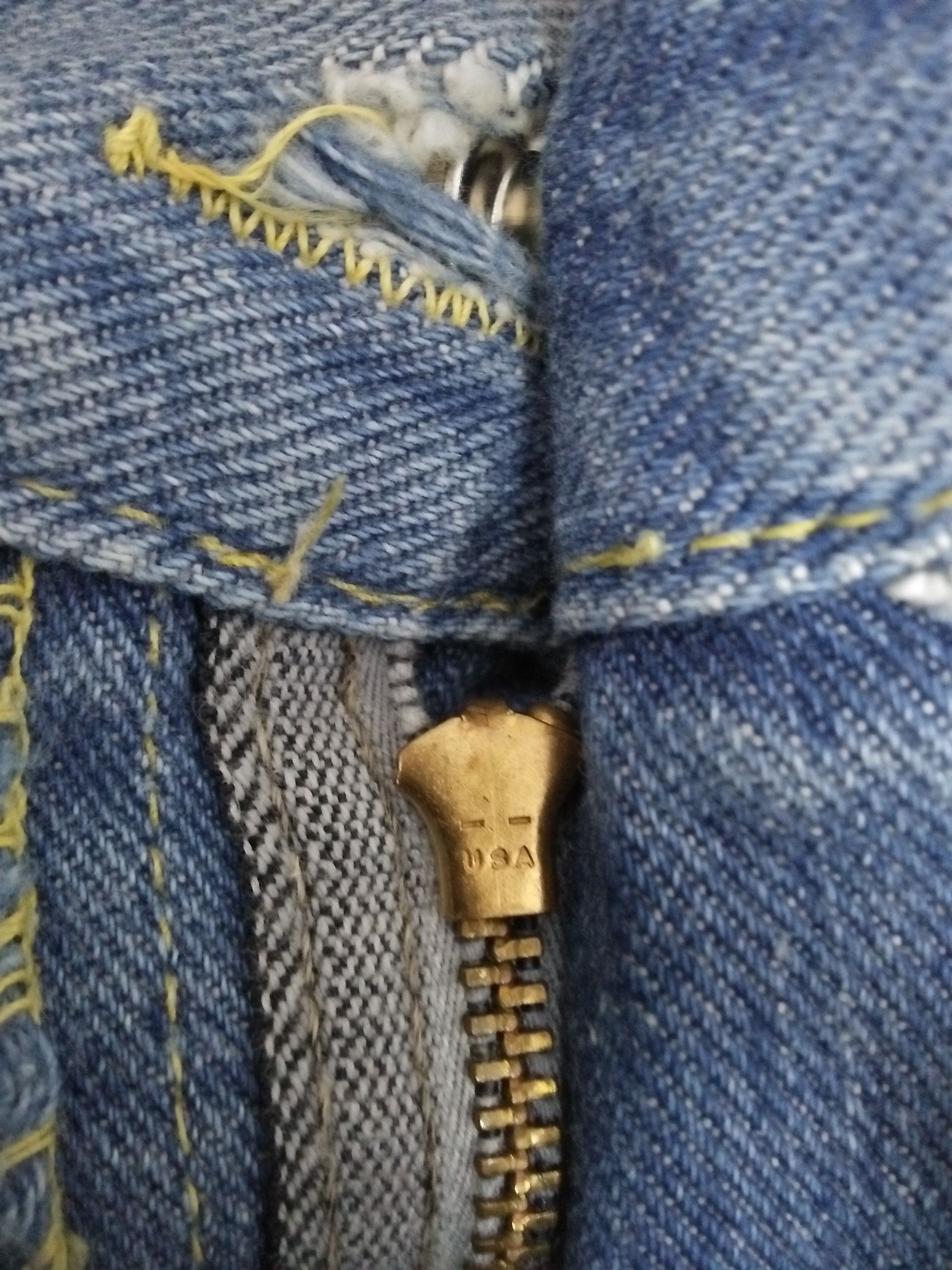 Lee × Vintage 70s LEE RIDERS DENIM TALON 42 USA WAIST 32 (A834) Size US 32 / EU 48 - 6 Thumbnail