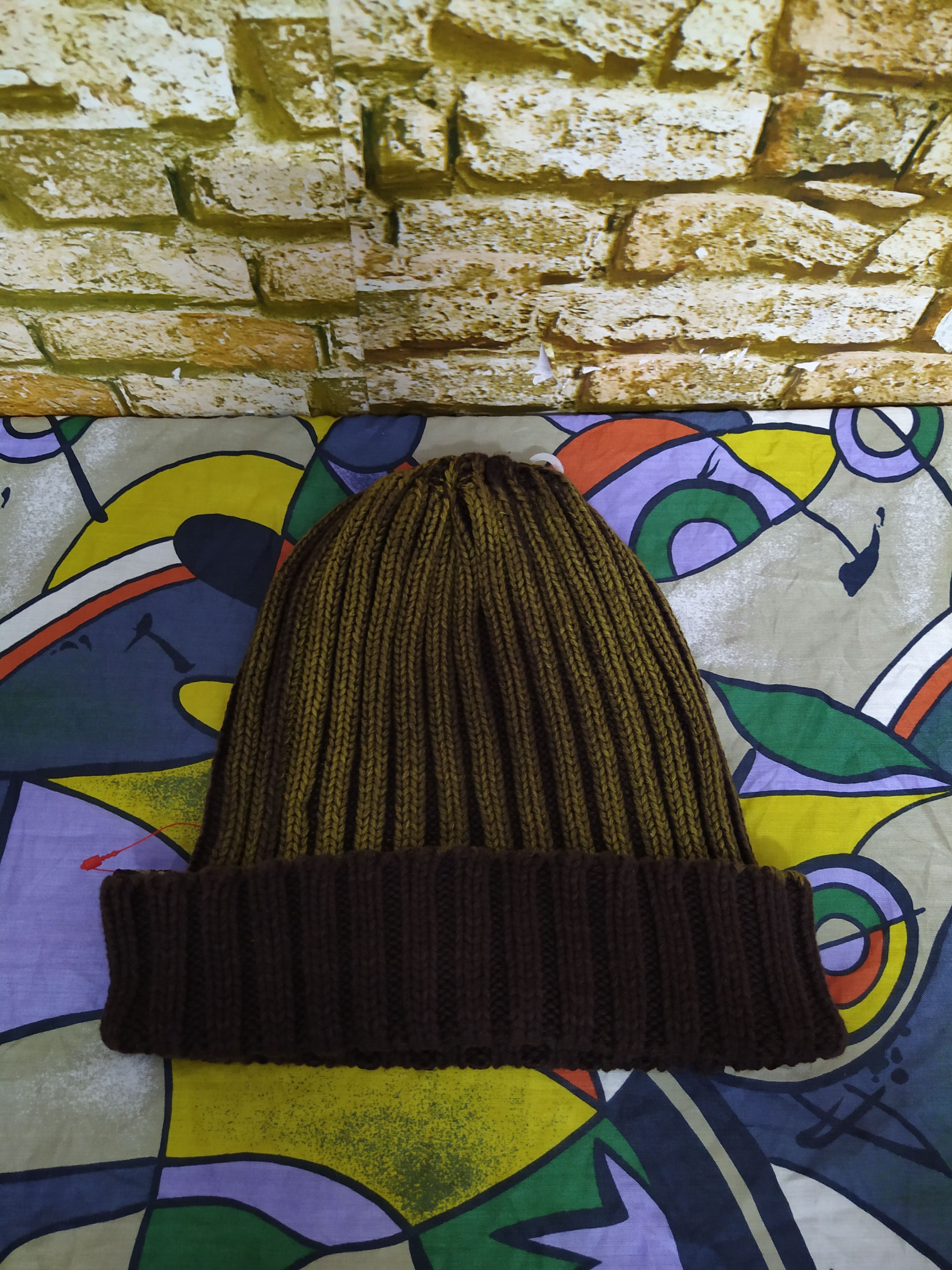 Japanese Brand 291295 = HOMME JAPAN CABLE KNIT BEANIE SPECIAL COLOR (B845) Size ONE SIZE - 1 Thumbnail