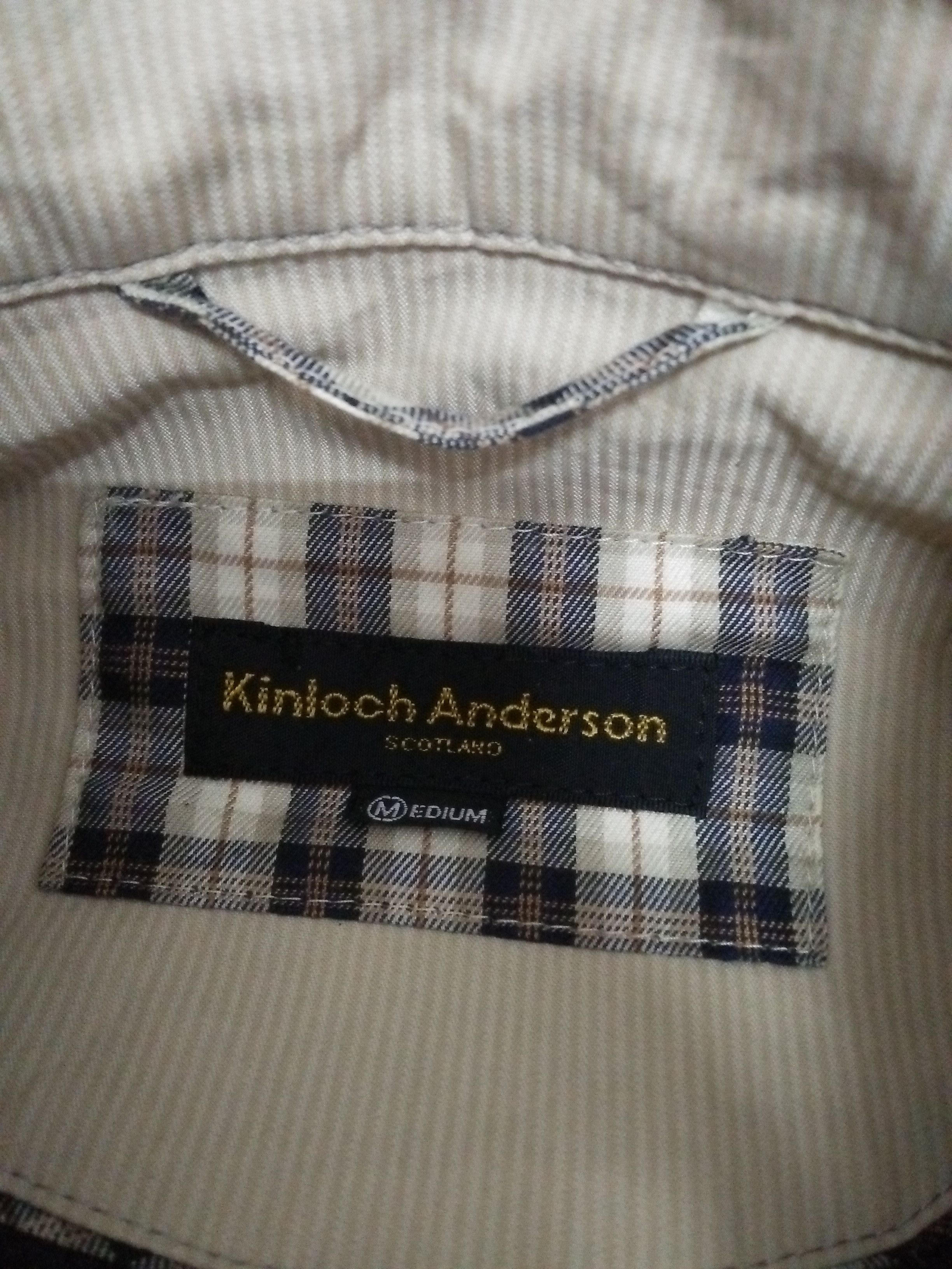 Designer KINLOCH ANDERSON SCOTTISH DESIGNER JACKET (B17) Size US M / EU 48-50 / 2 - 7 Thumbnail