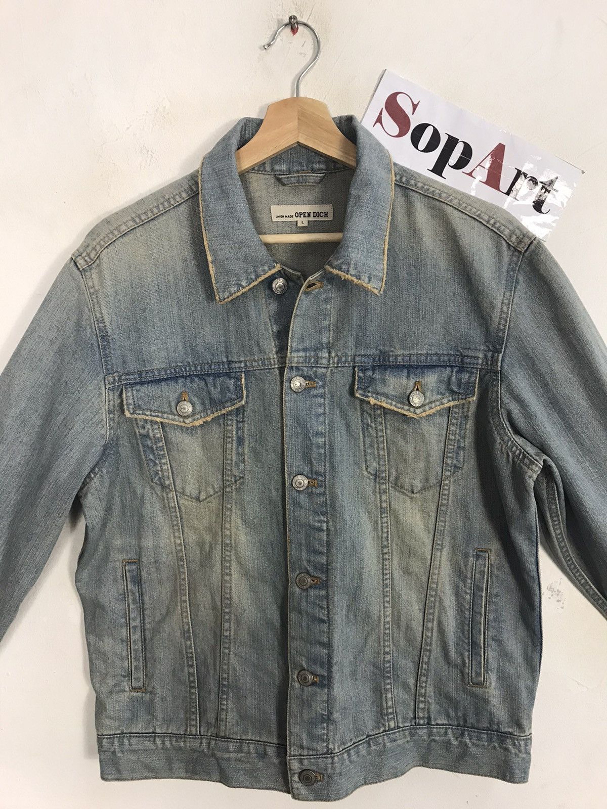 Japanese Brand Open Dich Japanese Brand Button Up Style Size US L / EU 52-54 / 3 - 3 Thumbnail