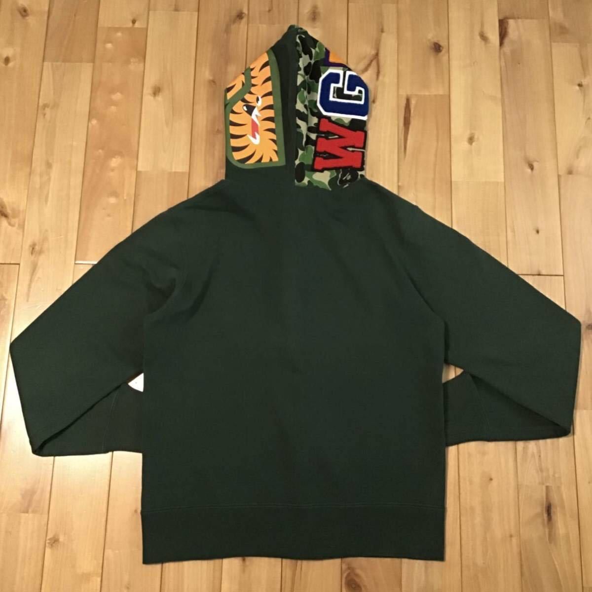 Bape BAPE ABC camo green × DARK green shark full zip hoodie APE Size US M / EU 48-50 / 2 - 2 Thumbnail