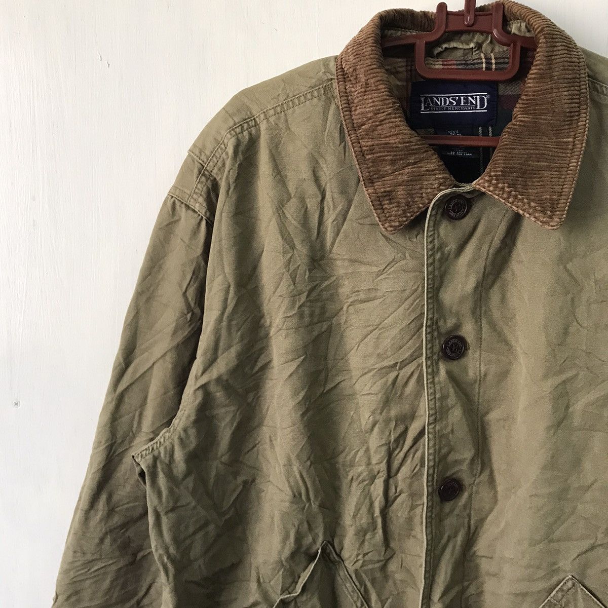 Lands' End × Vintage Vtg Lands’End Outdoor Style Jacket Size US L / EU 52-54 / 3 - 6 Thumbnail