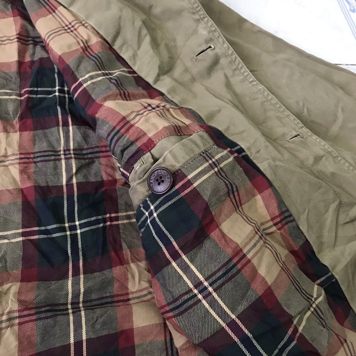 Lands' End × Vintage Vtg Lands’End Outdoor Style Jacket Size US L / EU 52-54 / 3 - 15 Thumbnail