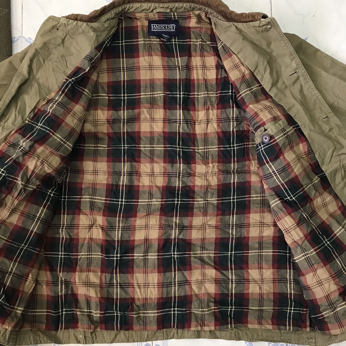 Lands' End × Vintage Vtg Lands’End Outdoor Style Jacket Size US L / EU 52-54 / 3 - 14 Thumbnail