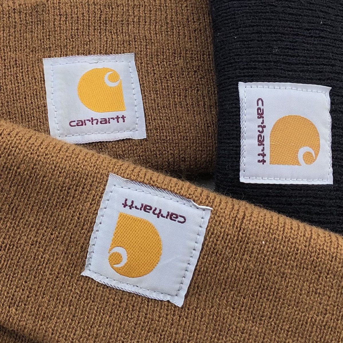 Carhartt 3 Lot Acrylic Beanie Carhartt Size ONE SIZE - 1 Thumbnail