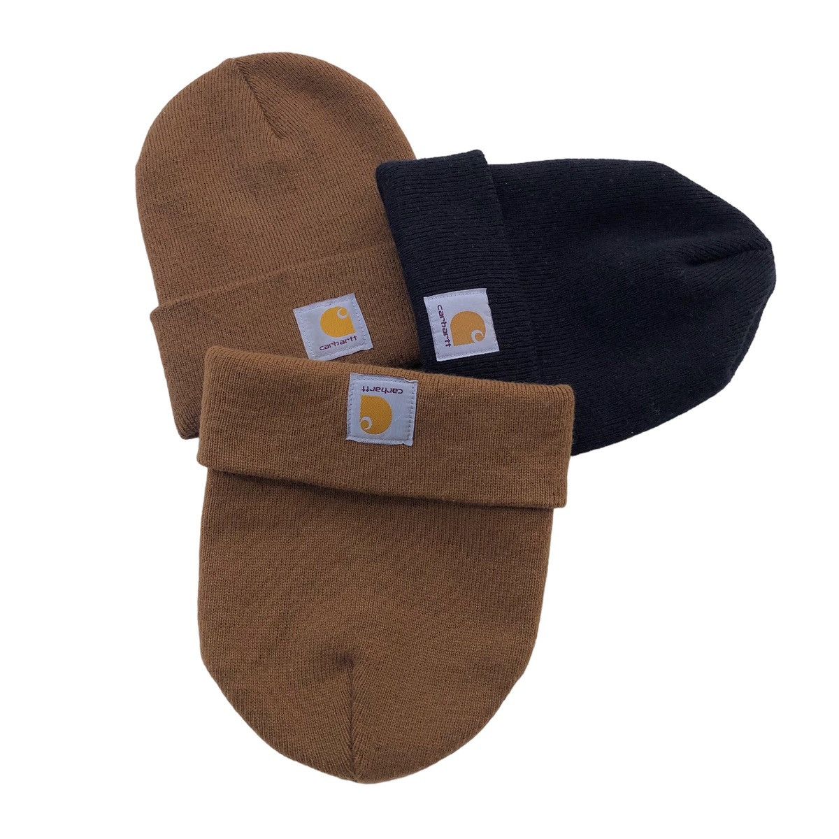 Carhartt 3 Lot Acrylic Beanie Carhartt Size ONE SIZE - 3 Thumbnail