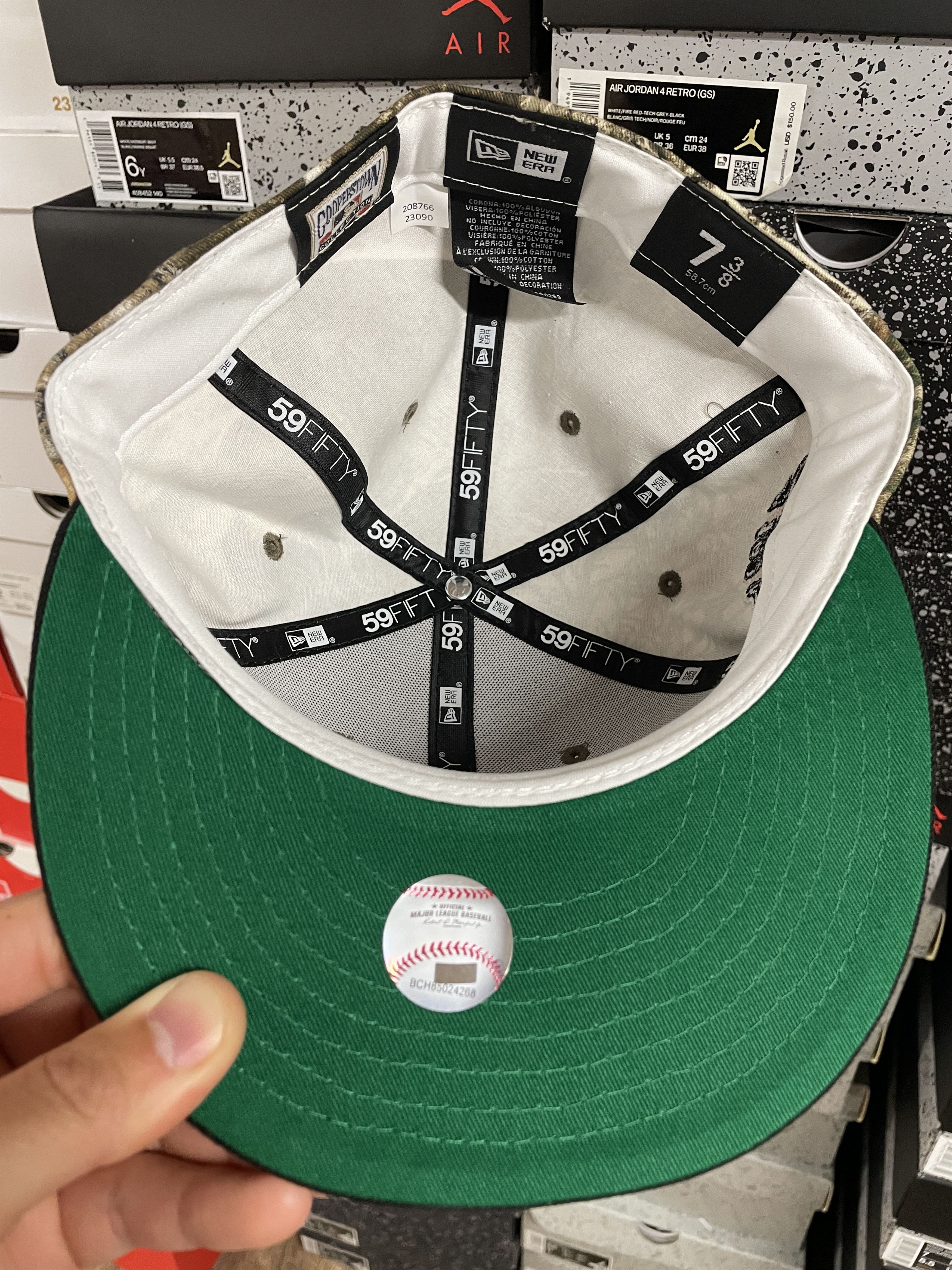 MLB × New Era 7 3/8 RealTree Camo Los Angeles Dodgers LA 100 Years Stadium Size ONE SIZE - 5 Thumbnail