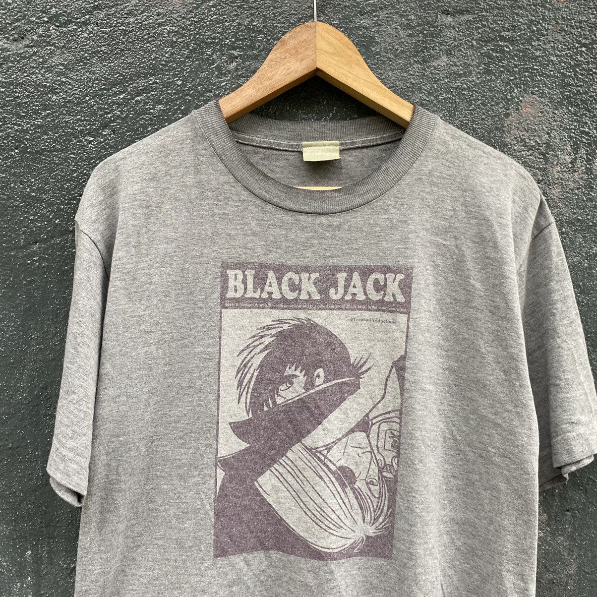 Anime Vintage Faded Y2K Black Jack Japanese Anime ERD GRUNGE TEE Size US L / EU 52-54 / 3 - 2 Thumbnail