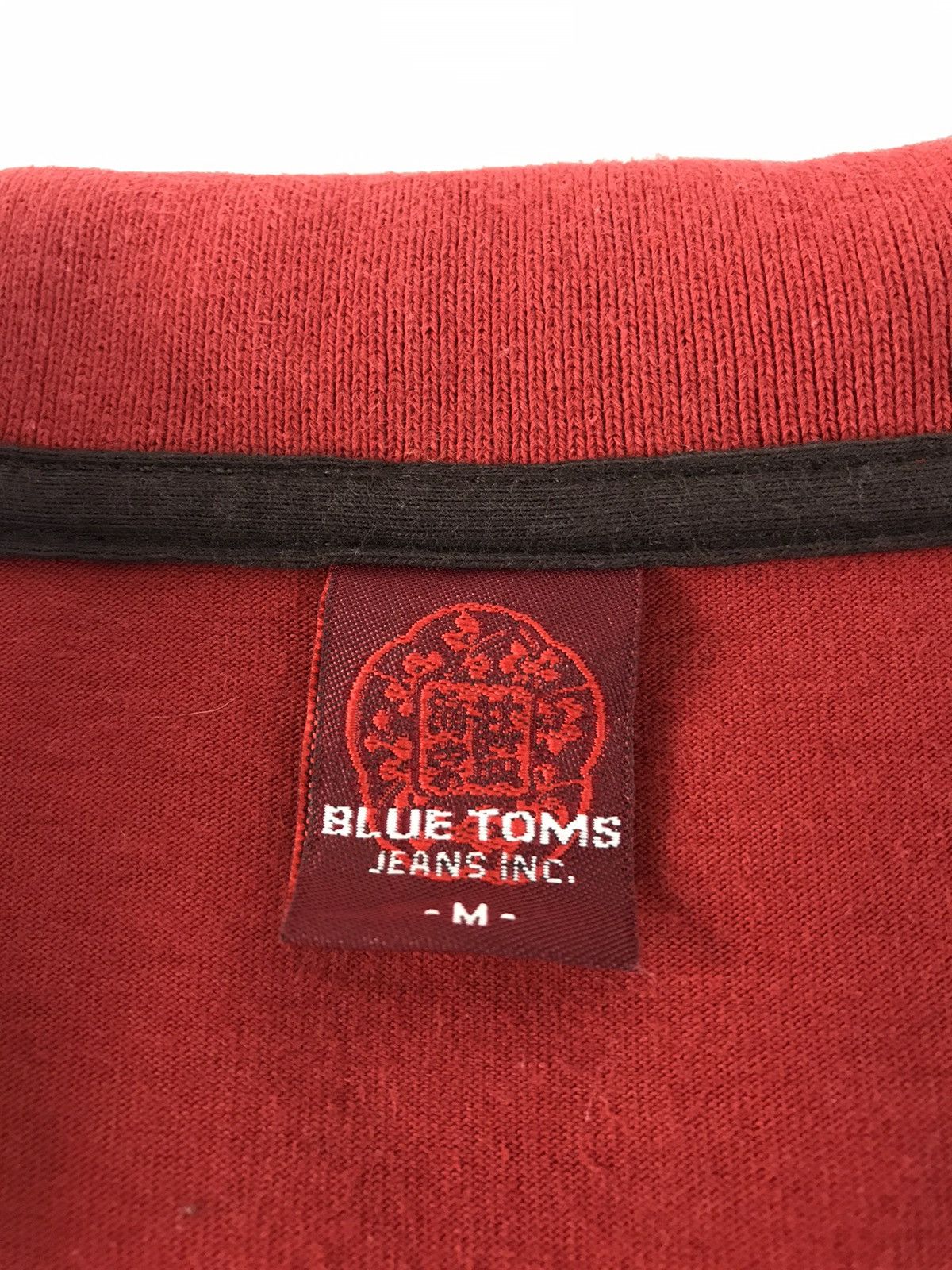 Japanese Brand Japanese Brand Blue Toms Printed Dragon Polo T-Shirt Size US M / EU 48-50 / 2 - 6 Thumbnail