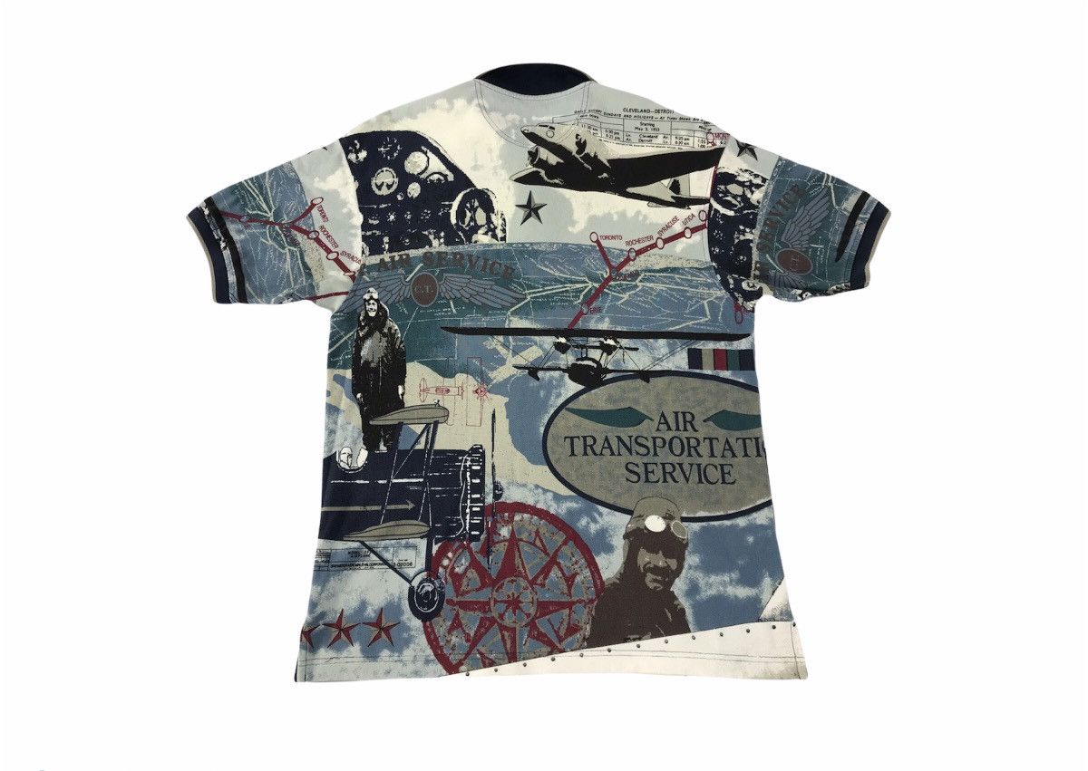 Japanese Brand × Vintage Vintage CT Air Transportatic Service Full Print Design Size US L / EU 52-54 / 3 - 2 Thumbnail