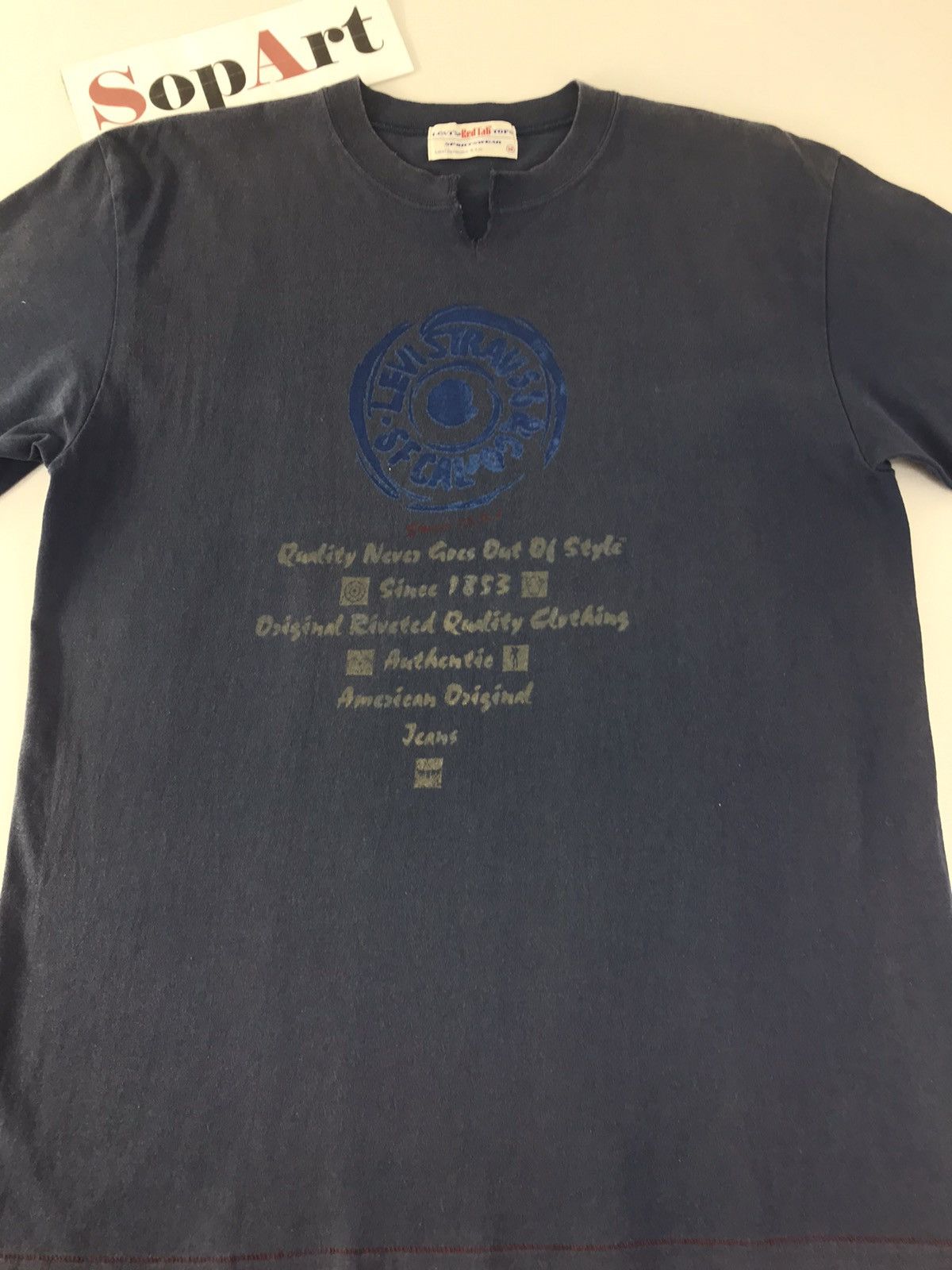Levi's × Vintage Vintage Red Tab Tops Sportwear Design Tee Size US M / EU 48-50 / 2 - 3 Thumbnail