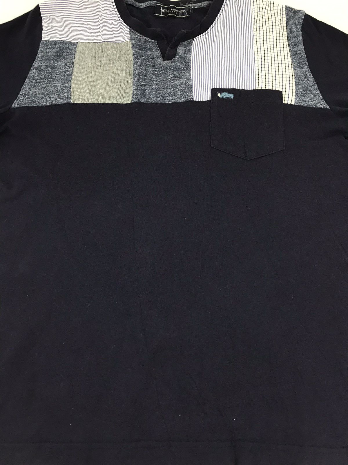 Designer × Japanese Brand × Kansai Yamamoto Tee Kansai Yamamoto Homme Patshwork Design Size US M / EU 48-50 / 2 - 3 Thumbnail
