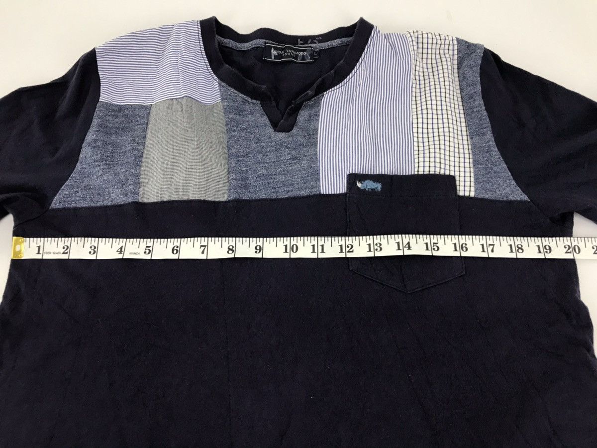 Designer × Japanese Brand × Kansai Yamamoto Tee Kansai Yamamoto Homme Patshwork Design Size US M / EU 48-50 / 2 - 8 Thumbnail