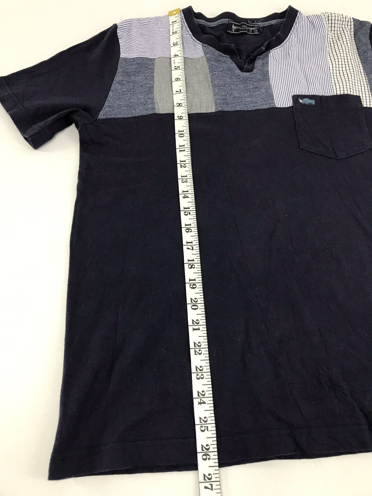 Designer × Japanese Brand × Kansai Yamamoto Tee Kansai Yamamoto Homme Patshwork Design Size US M / EU 48-50 / 2 - 9 Thumbnail
