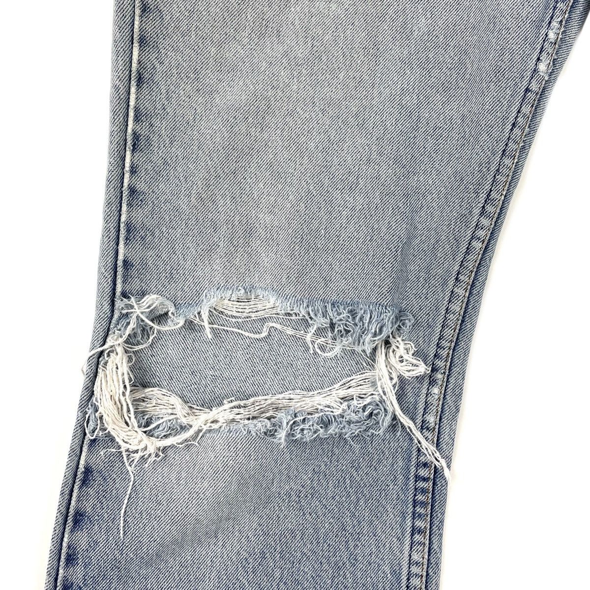 VINTAGE THRASHED FADED LEVI'S 517 BOOTCUT DENIM