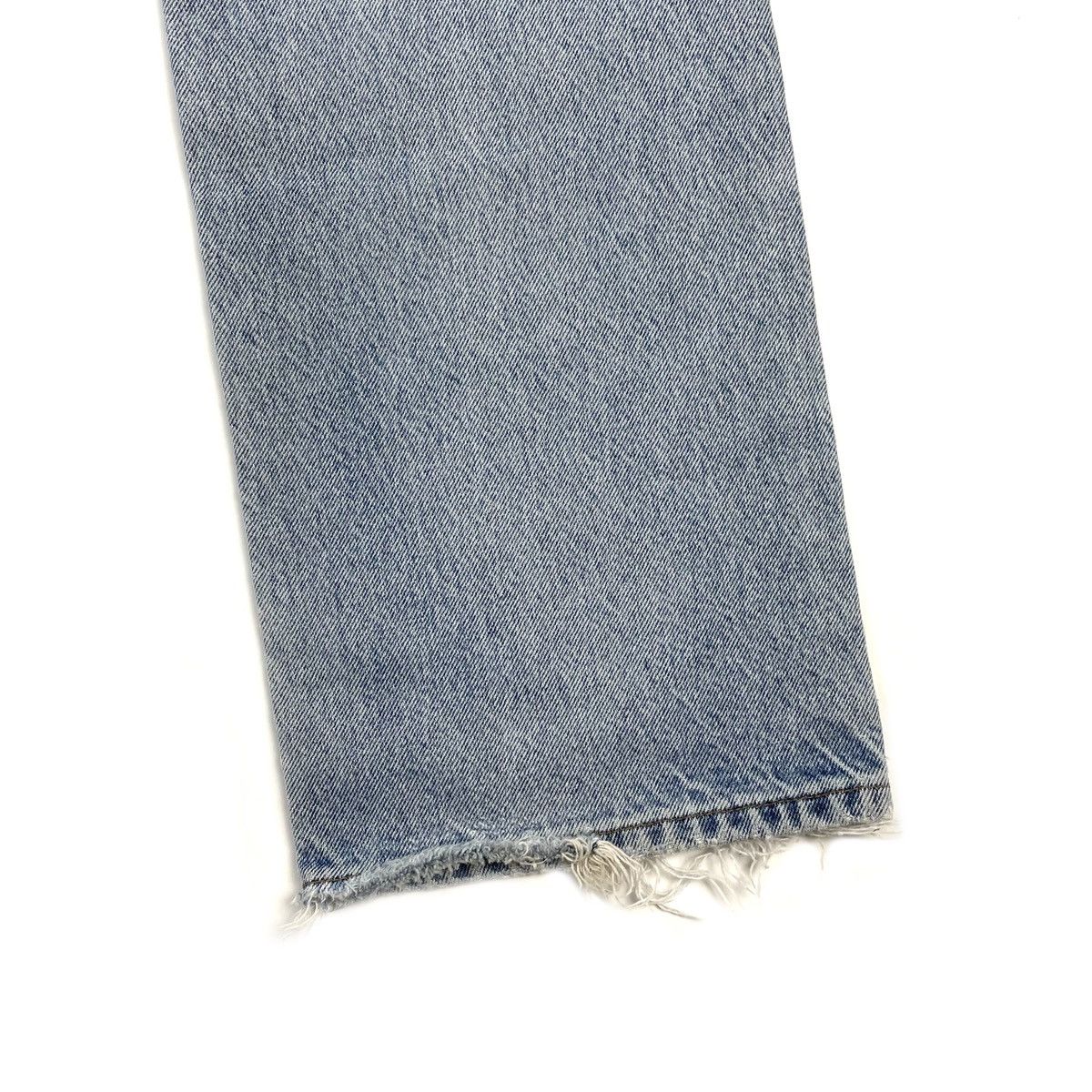 VINTAGE THRASHED FADED LEVI'S 517 BOOTCUT DENIM