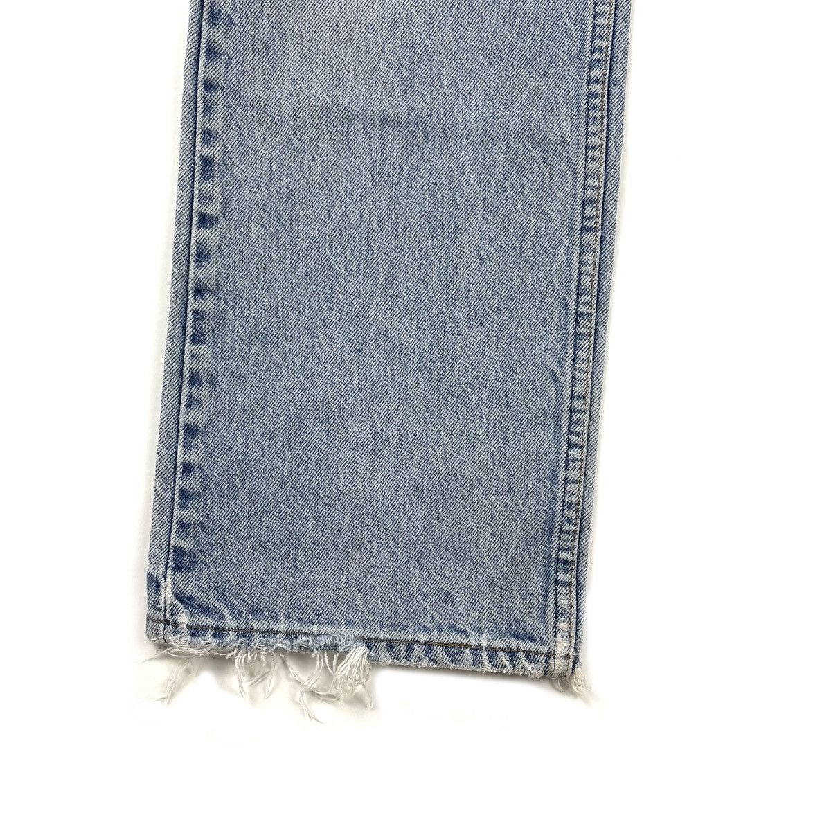 VINTAGE THRASHED FADED LEVI'S 517 BOOTCUT DENIM