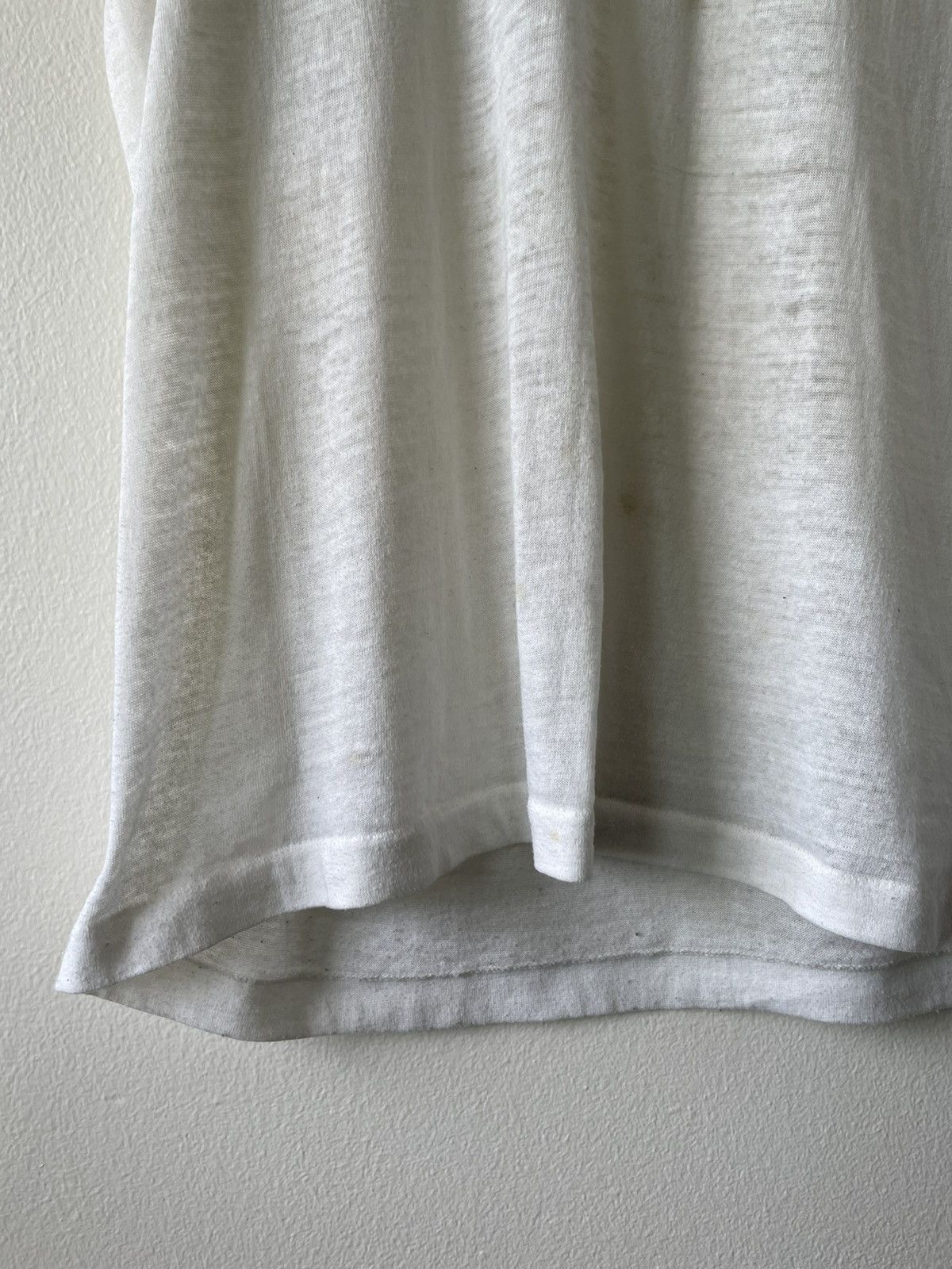 Vintage VINTAGE 50'S THRASHED T-SHIRT Size US L / EU 52-54 / 3 - 4 Thumbnail