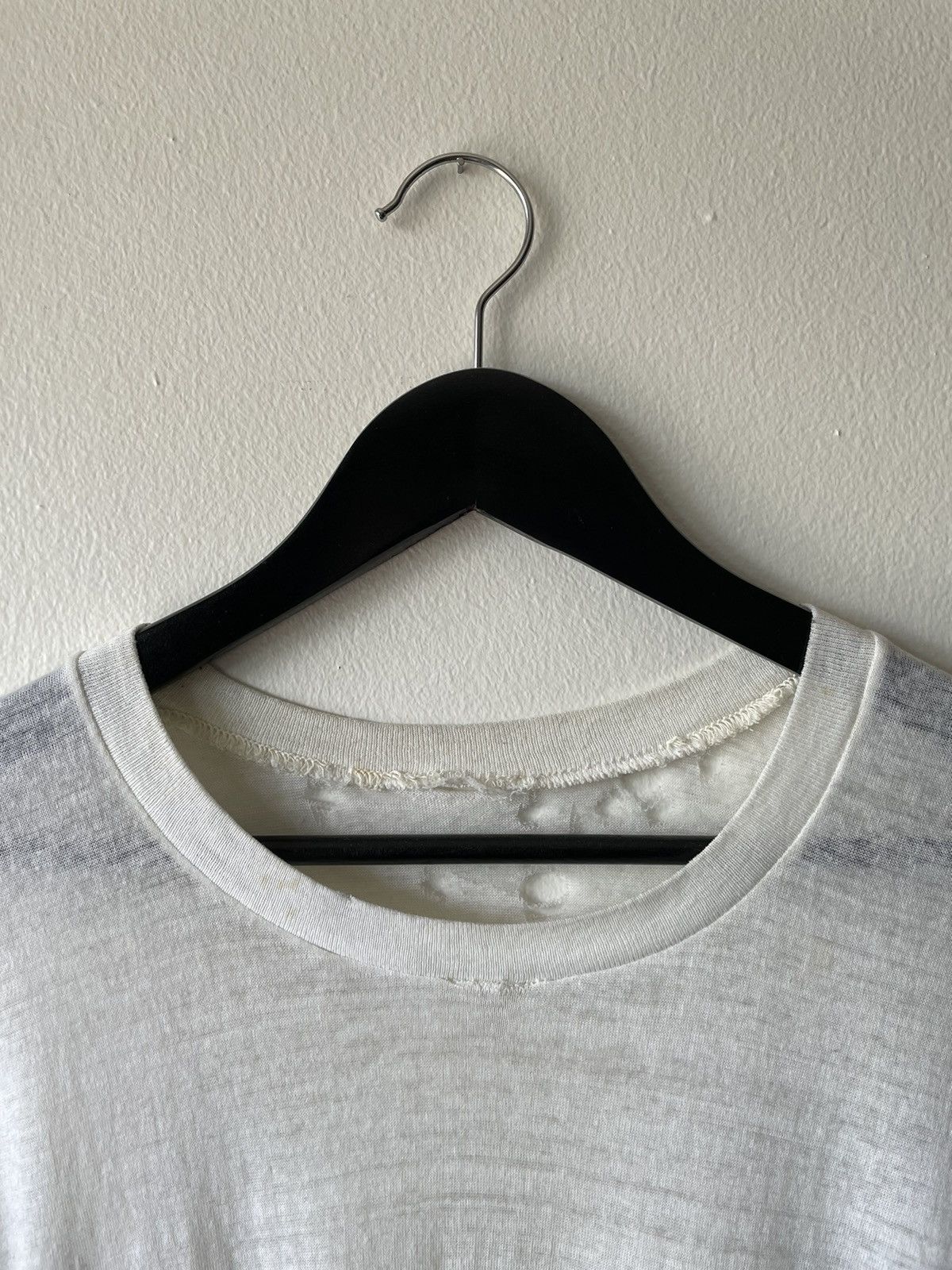 Vintage VINTAGE 50'S THRASHED T-SHIRT Size US L / EU 52-54 / 3 - 6 Thumbnail