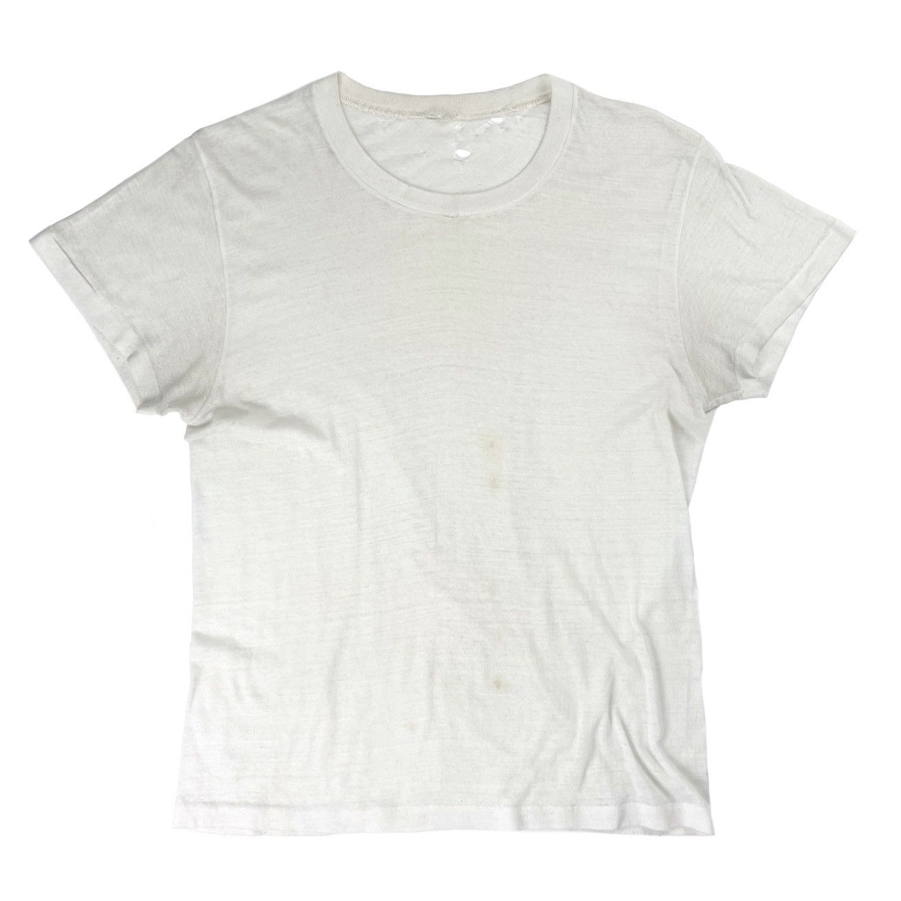 Vintage VINTAGE 50'S THRASHED T-SHIRT Size US L / EU 52-54 / 3 - 2 Thumbnail