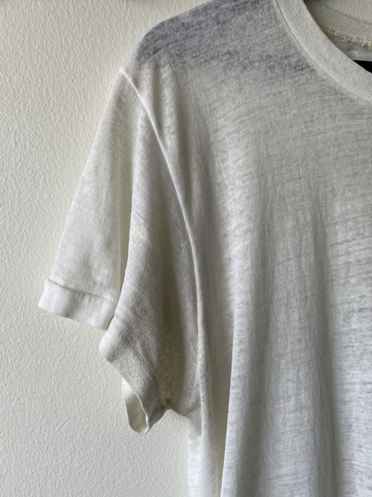 Vintage VINTAGE 50'S THRASHED T-SHIRT Size US L / EU 52-54 / 3 - 5 Thumbnail