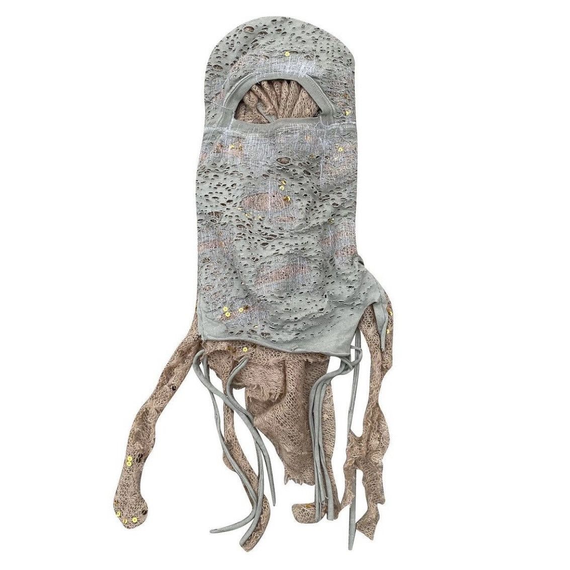 image of Ends Repair Green Sequin Scab Mask, Men's