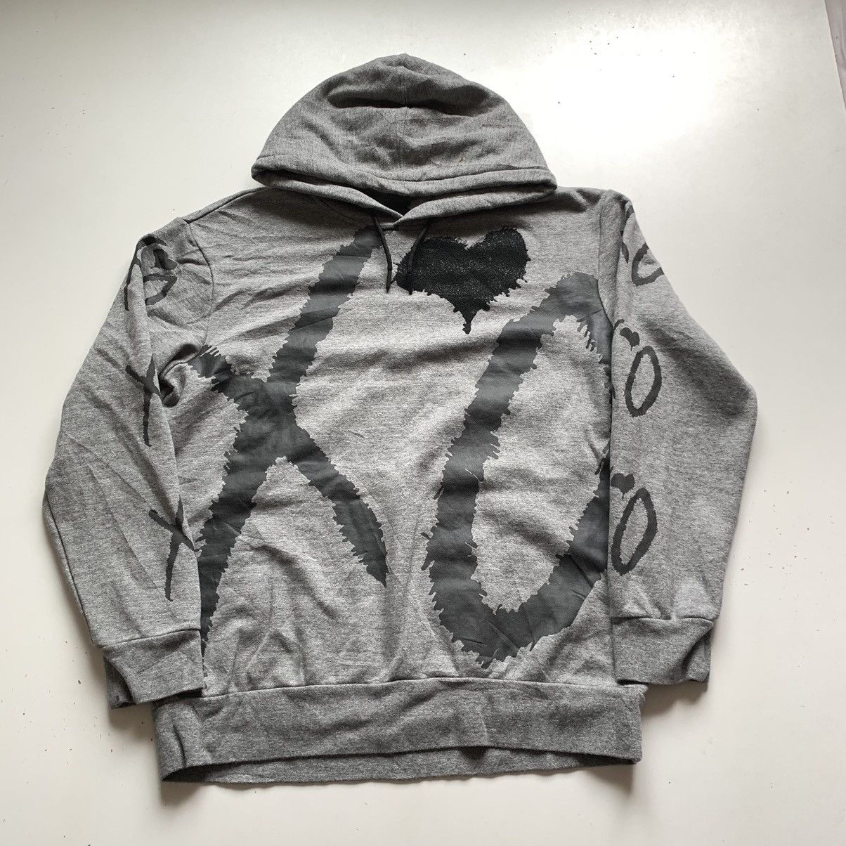 H&M 2000s H&M XO The Weeknd Graphic Pullover Hoodie Medium Rare Size US M / EU 48-50 / 2 - 1 Thumbnail