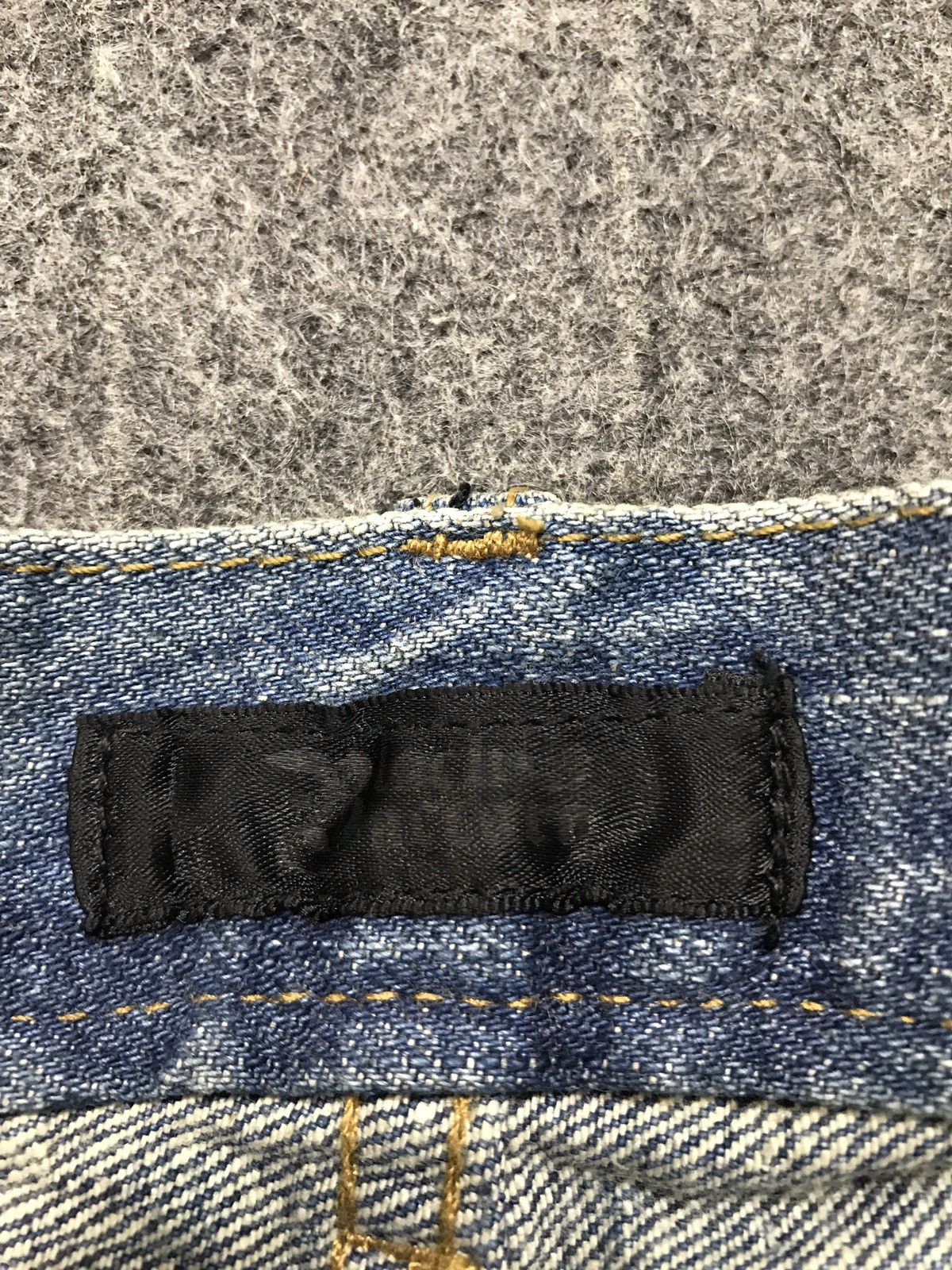 Japanese Brand × Vintage Vintage Black Baccara Design Skinny Denim Jeans Size US 31 - 13 Thumbnail
