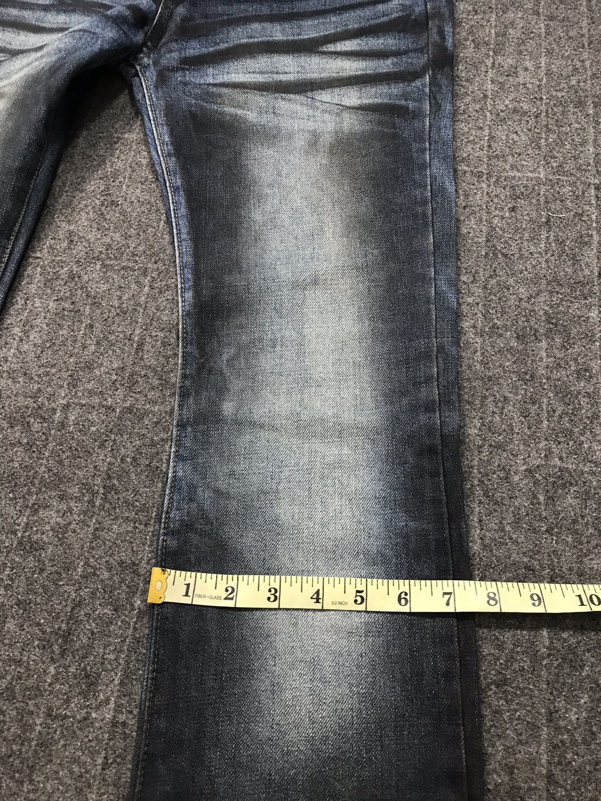 Japanese Brand × Vintage Vintage Black Baccara Design Skinny Denim Jeans Size US 31 - 19 Thumbnail