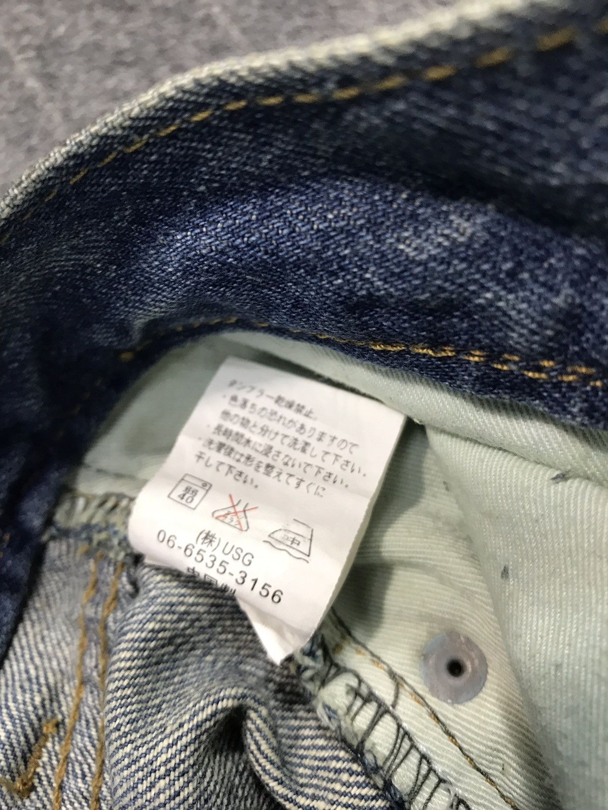 Japanese Brand × Vintage Vintage Black Baccara Design Skinny Denim Jeans Size US 31 - 15 Thumbnail
