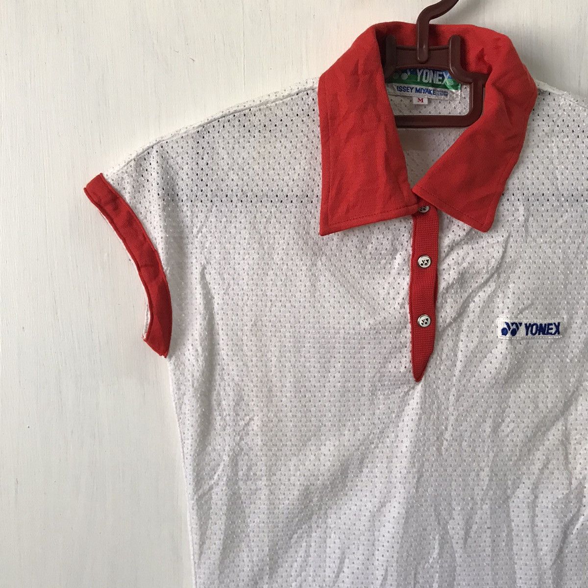 Issey Miyake Vtg Yonex Issey Miyake Collar Tee Sport Size M / US 6-8 / IT 42-44 - 3 Thumbnail